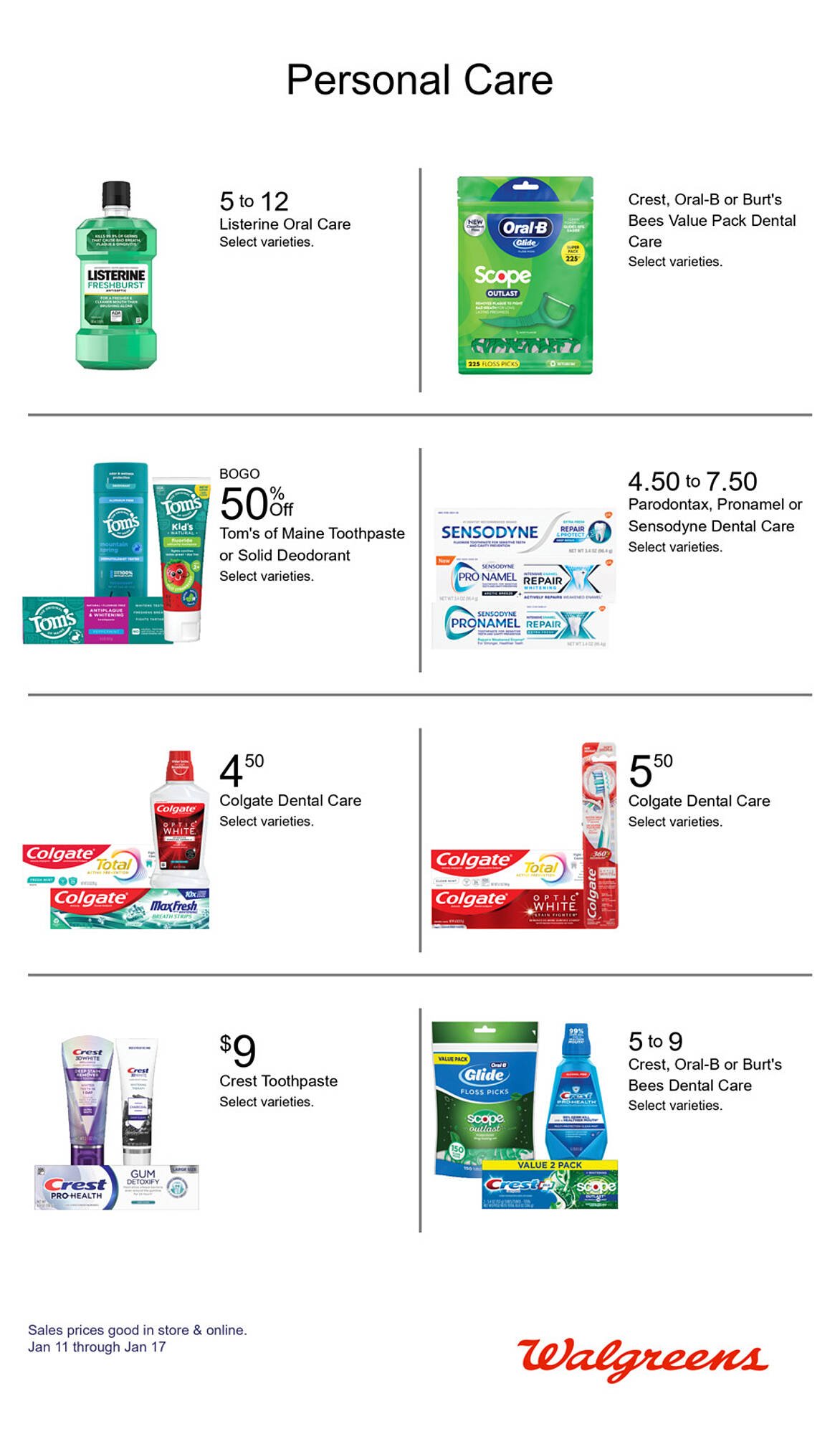 Walgreens weekly ad