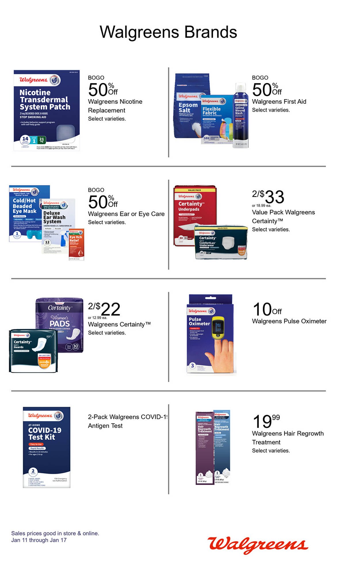 Walgreens weekly ad