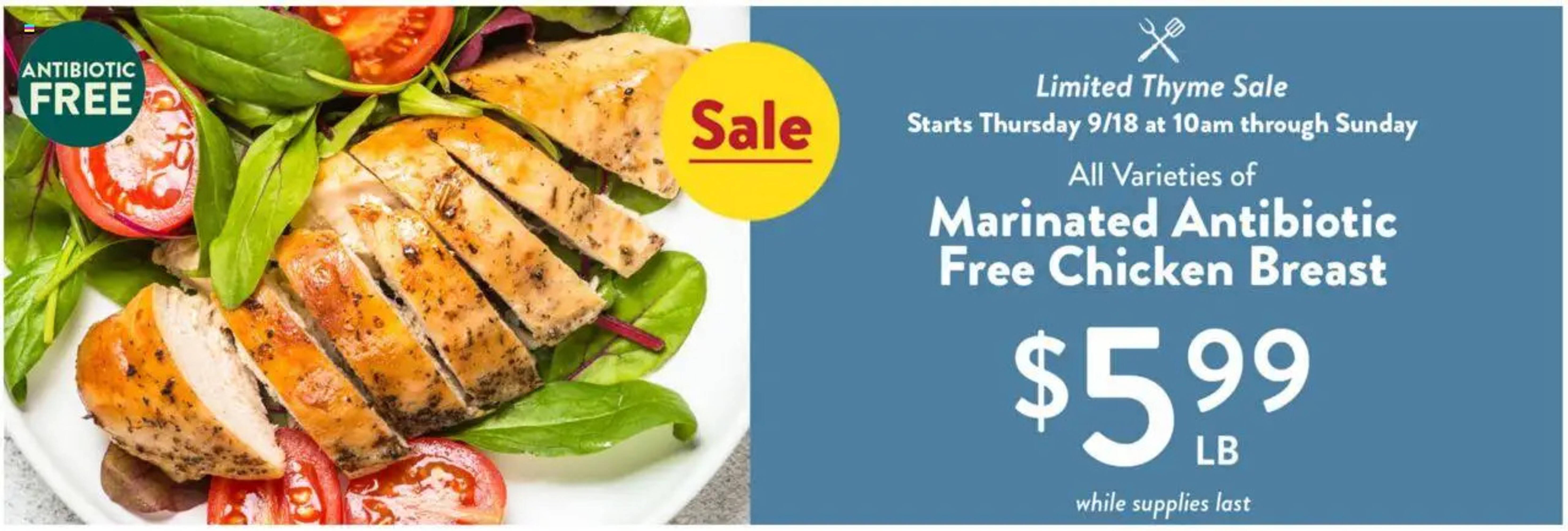 Fresh Thyme weekly ad (2025-09-17 - 2025-09-23) | 1