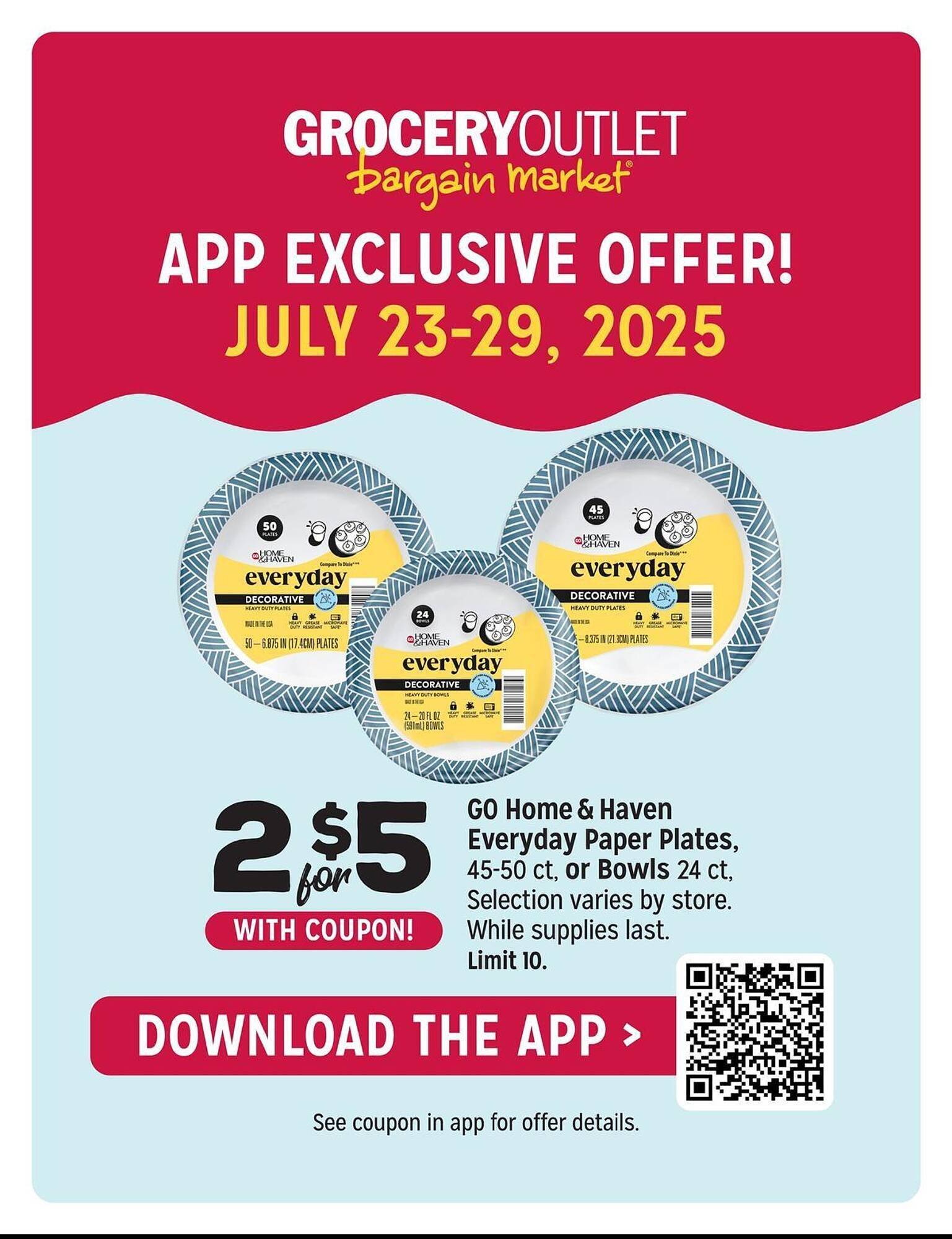 Grocery Outlet Weekly Ad (2025-07-23 - 2025-07-29) | 1