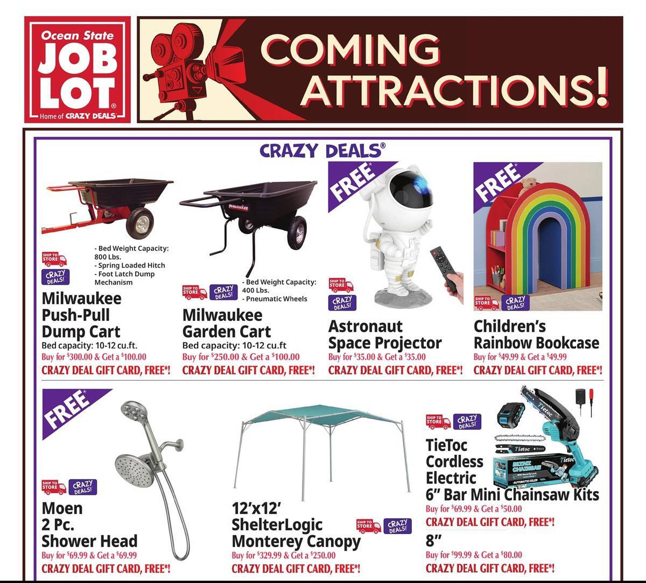 Ocean State Job Lot flyer