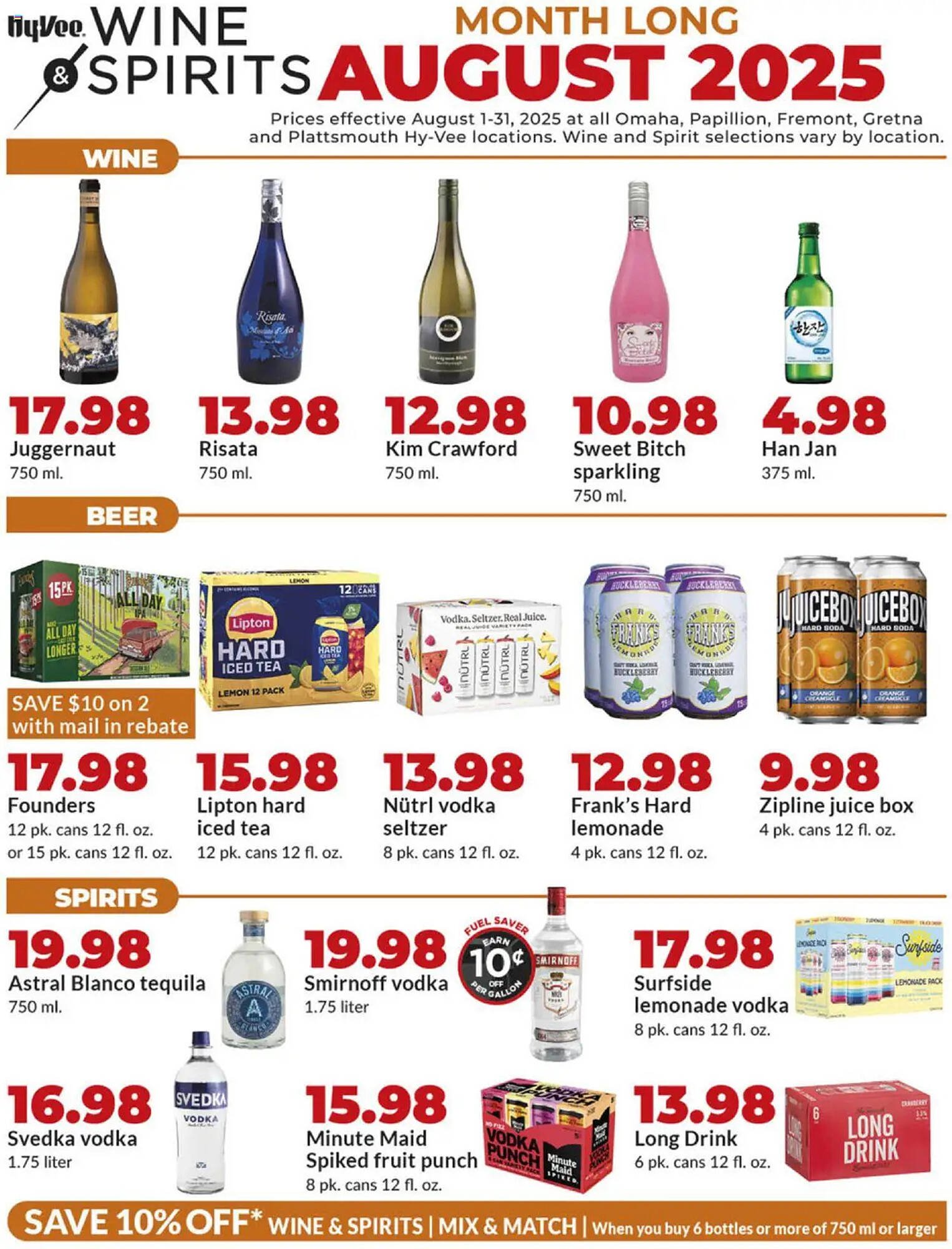 Hy-Vee Weekly Ad (2025-08-01 - 2025-09-01) | 1