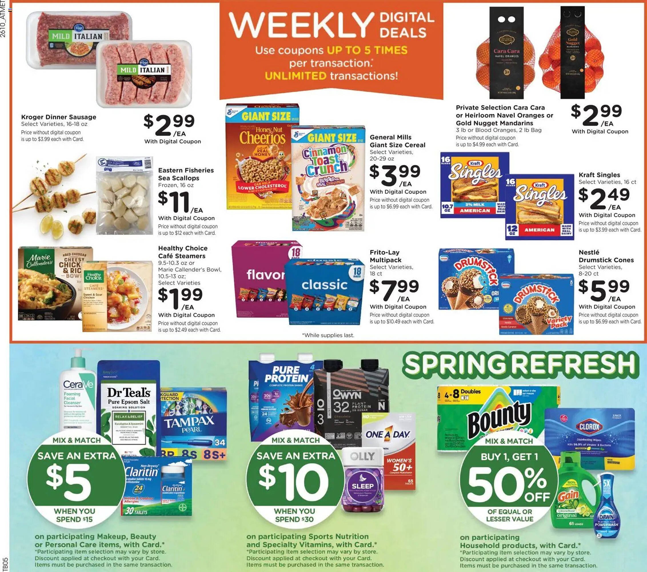 Kroger weekly ad