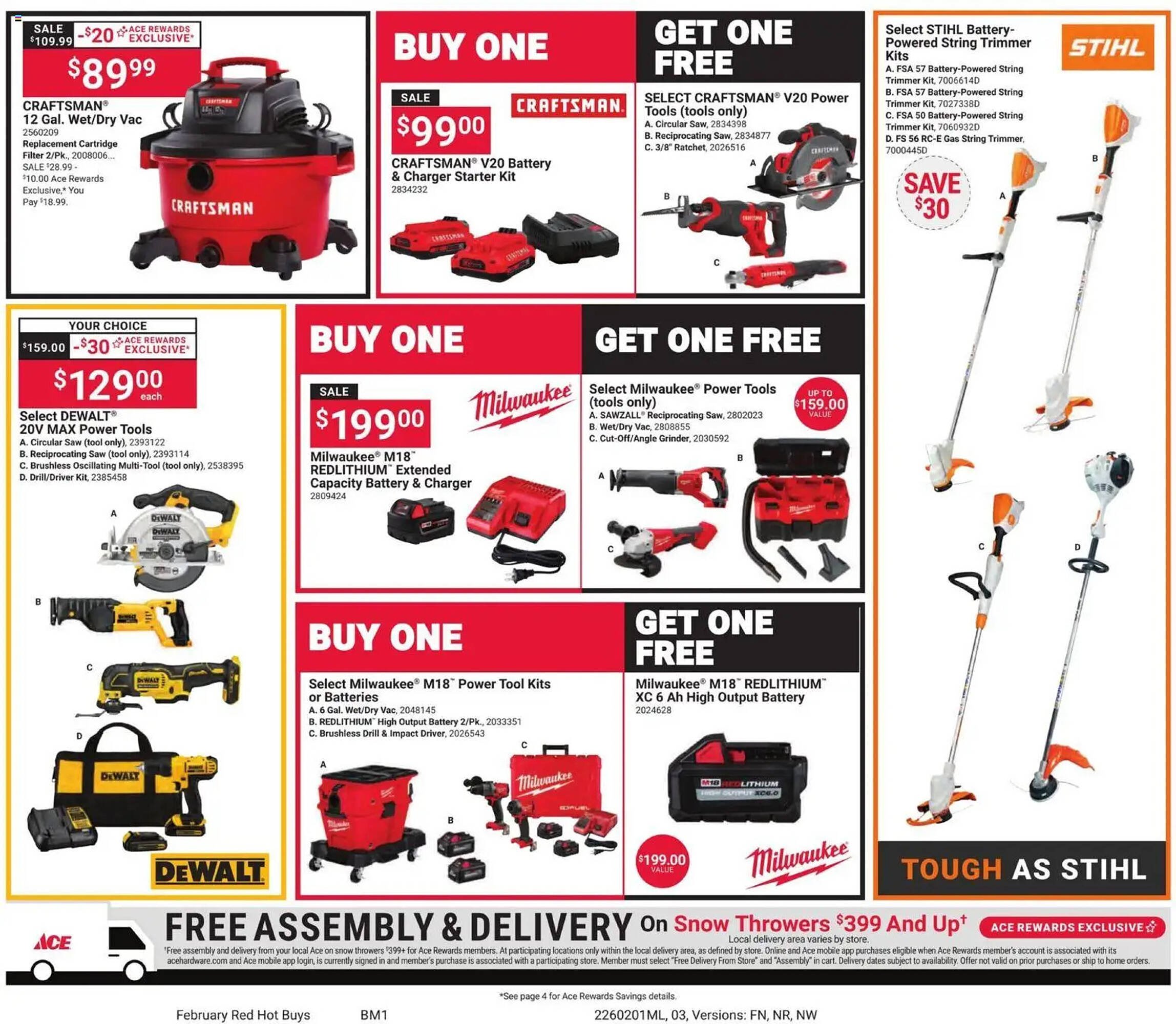 Ace Hardware flyer