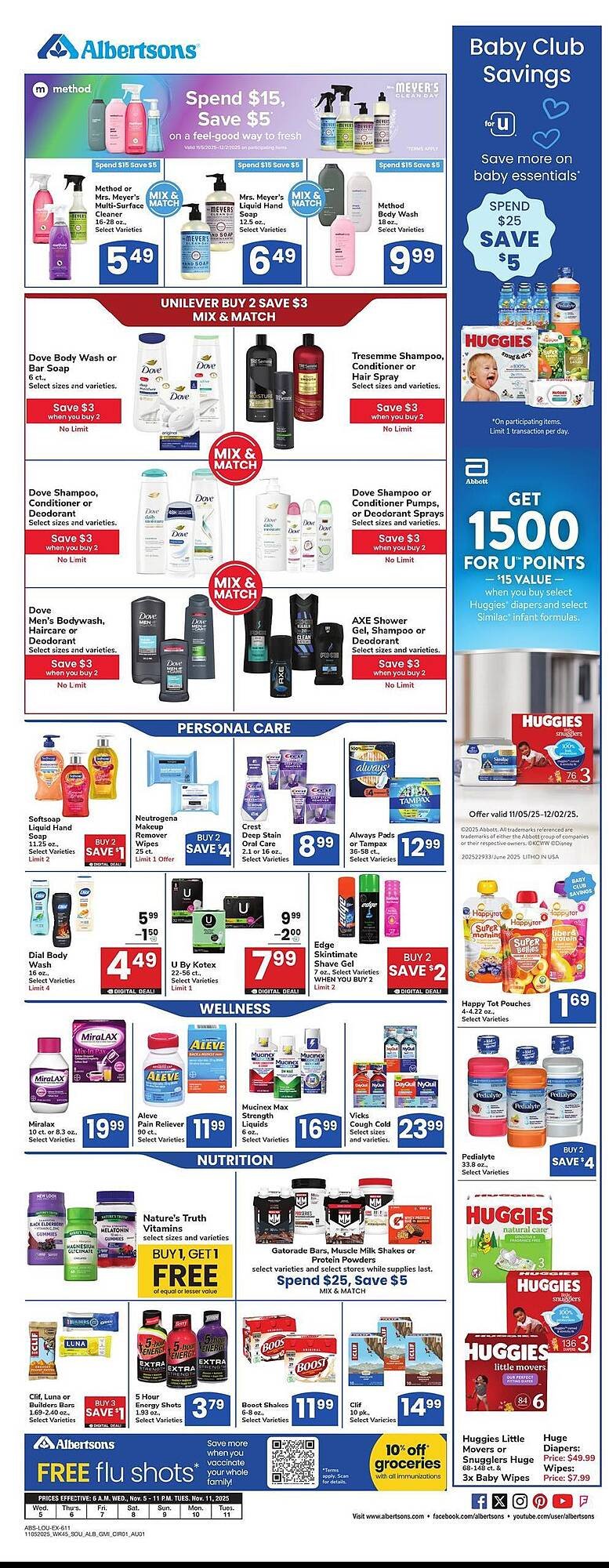 Albertsons weekly ad (2025-11-05 - 2025-11-11) | 6