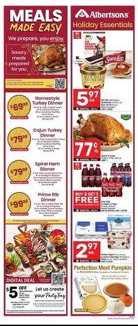Albertsons weekly ad (2025-11-05 - 2025-11-11)