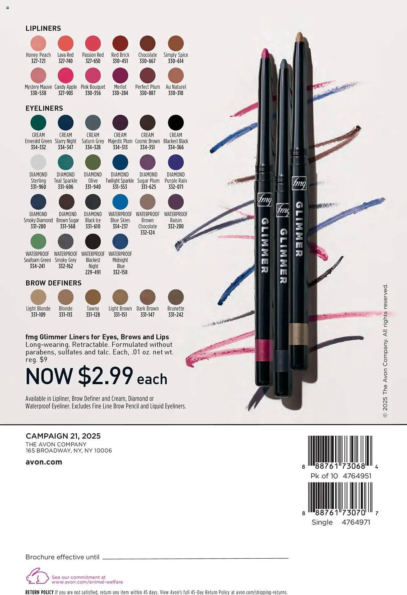 Avon weekly ad (2025-10-08 - 2025-10-22) | 164