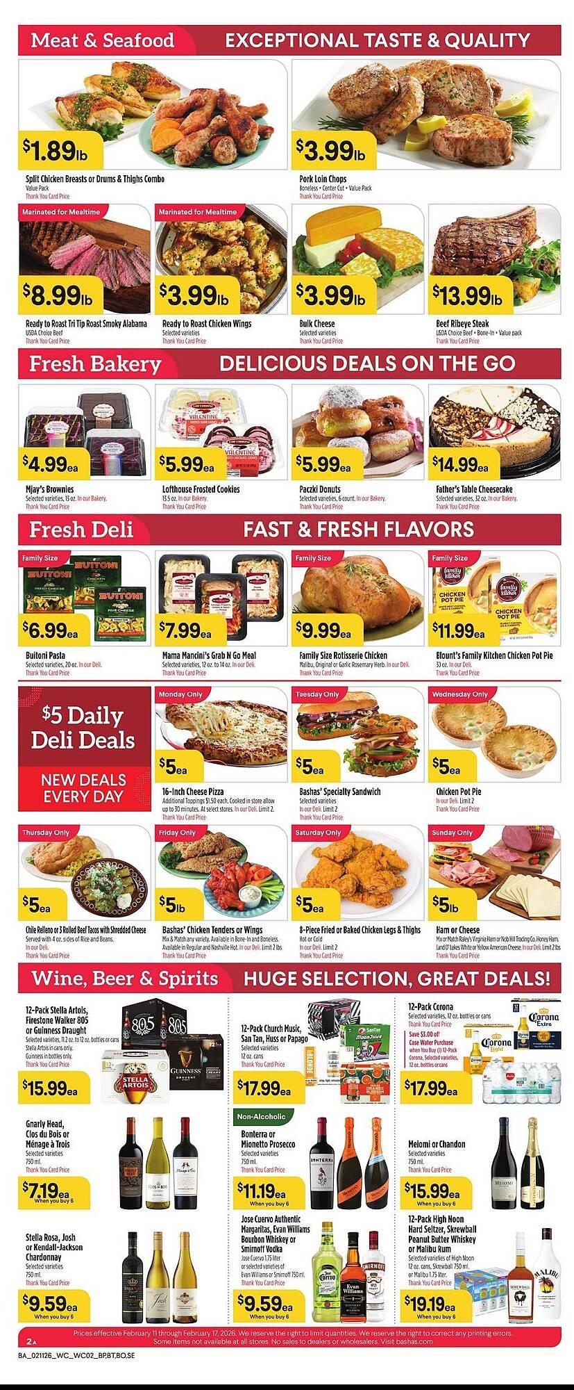 Bashas' weekly ad