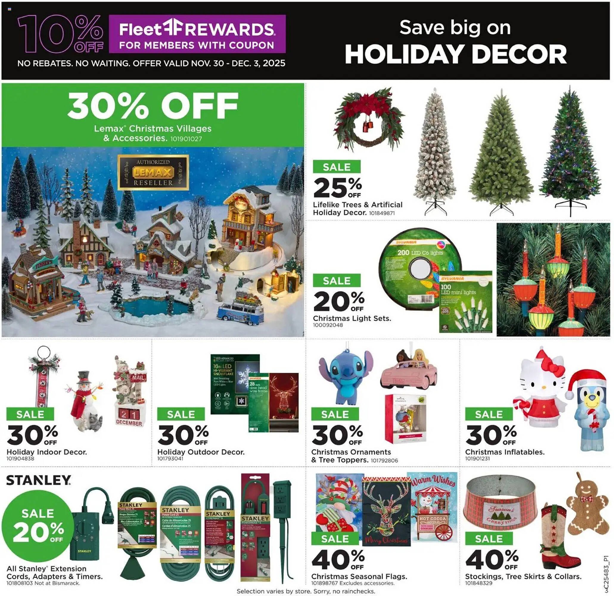 Mills Fleet Farm weekly ad