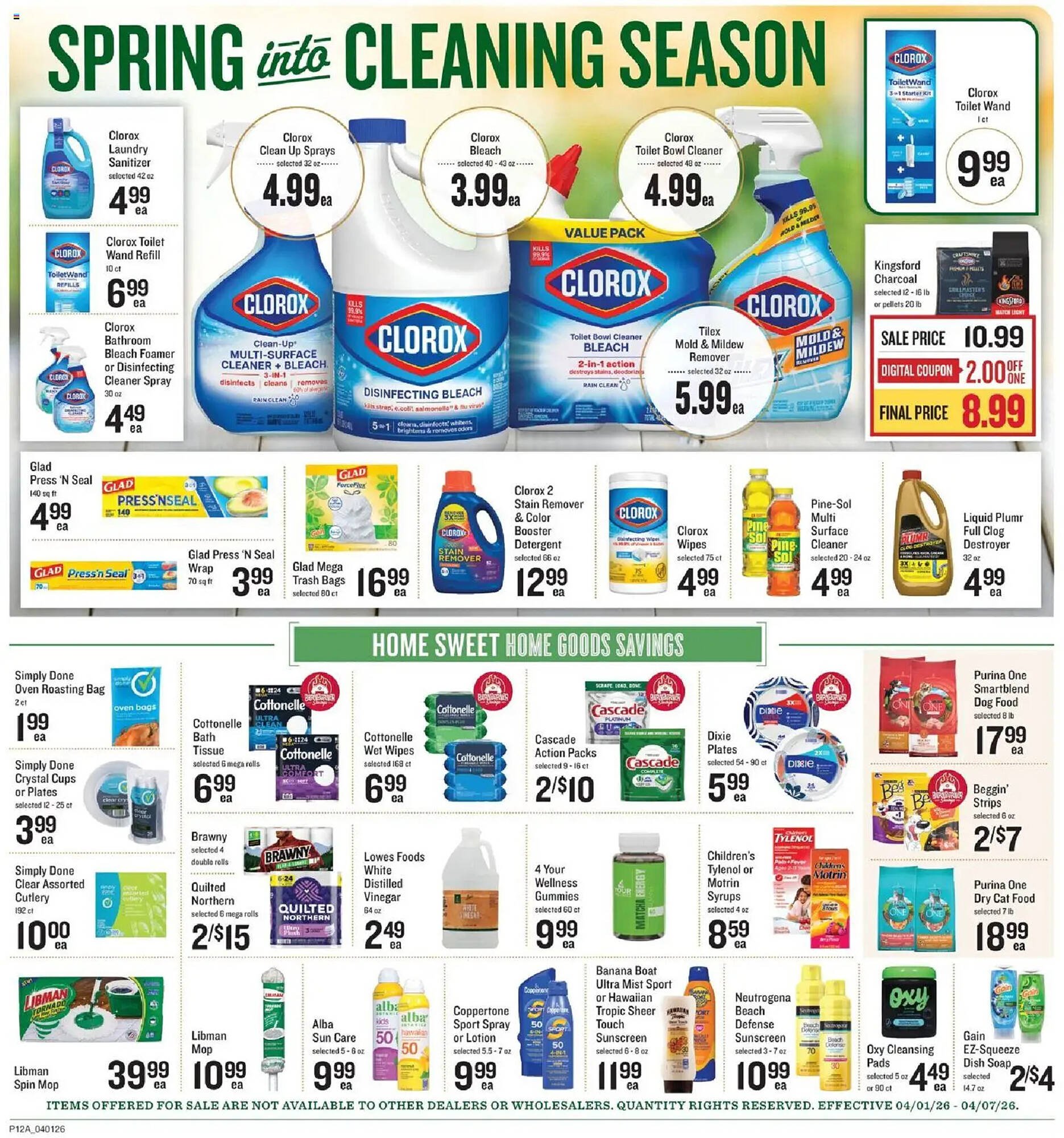 Lowes Foods weekly ad