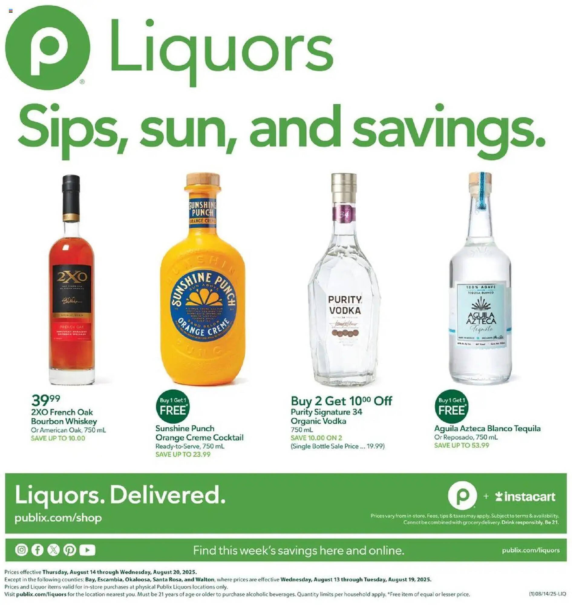 Publix Weekly Ad (2025-08-14 - 2025-08-20) | 1