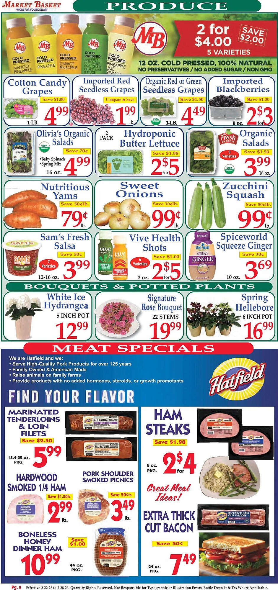 Market Basket weekly ad