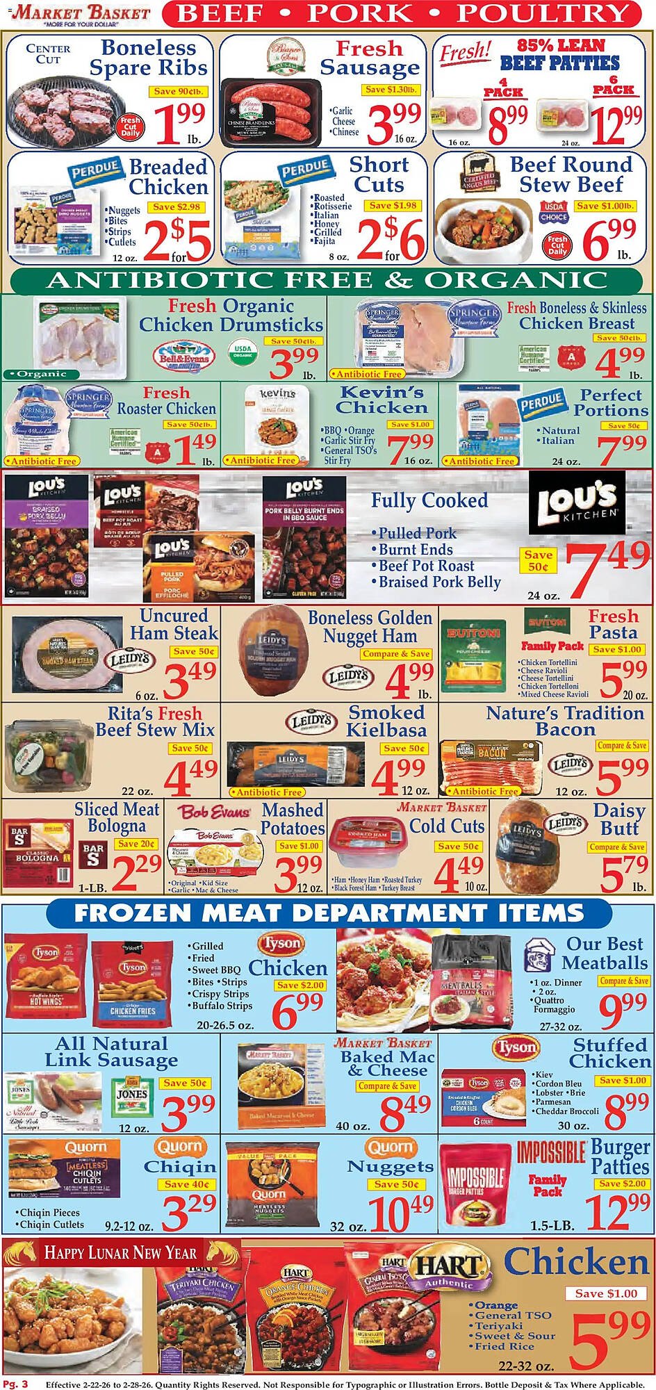 Market Basket weekly ad