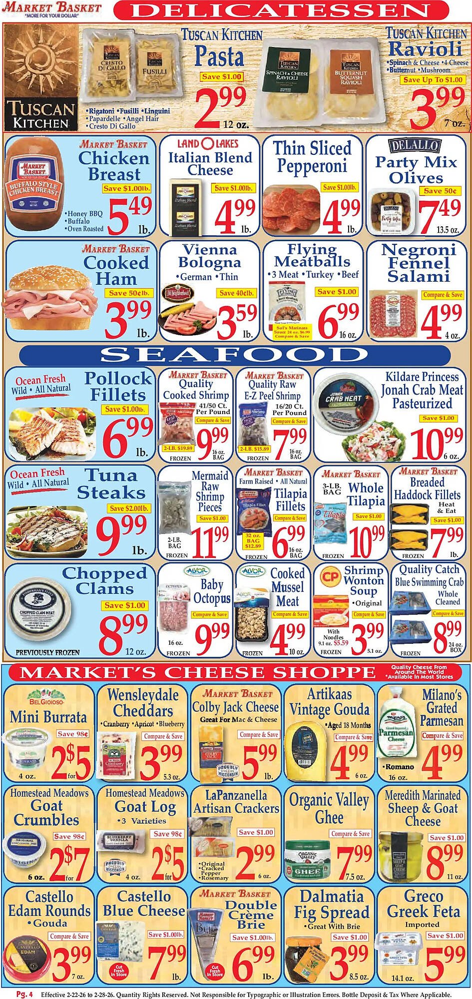 Market Basket weekly ad