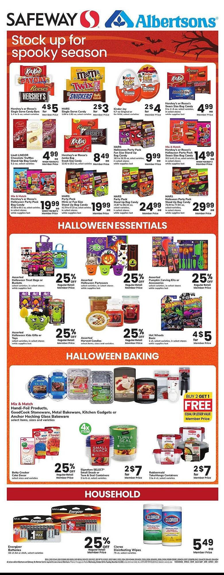 Safeway weekly ad (2025-10-22 - 2025-11-04) | 1