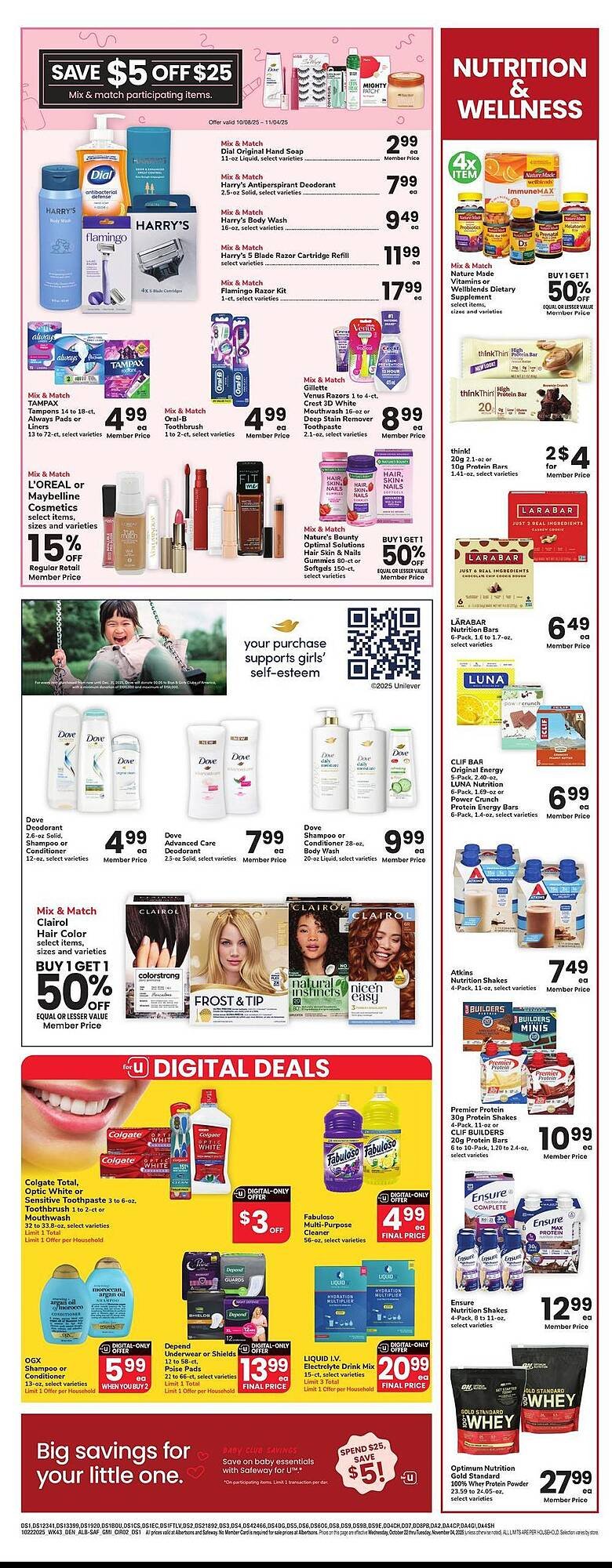 Safeway weekly ad (2025-10-22 - 2025-11-04) | 2