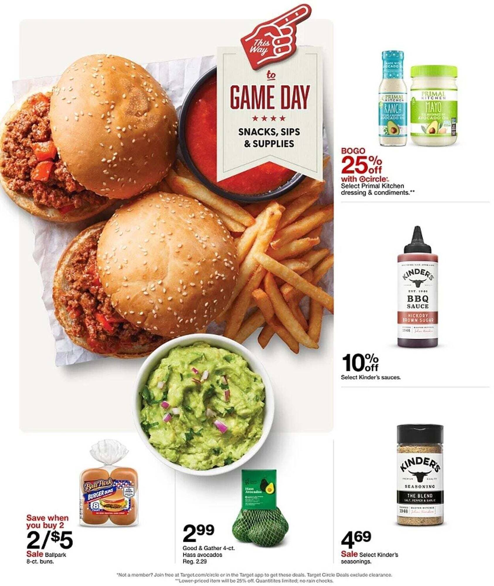 Target weekly ad