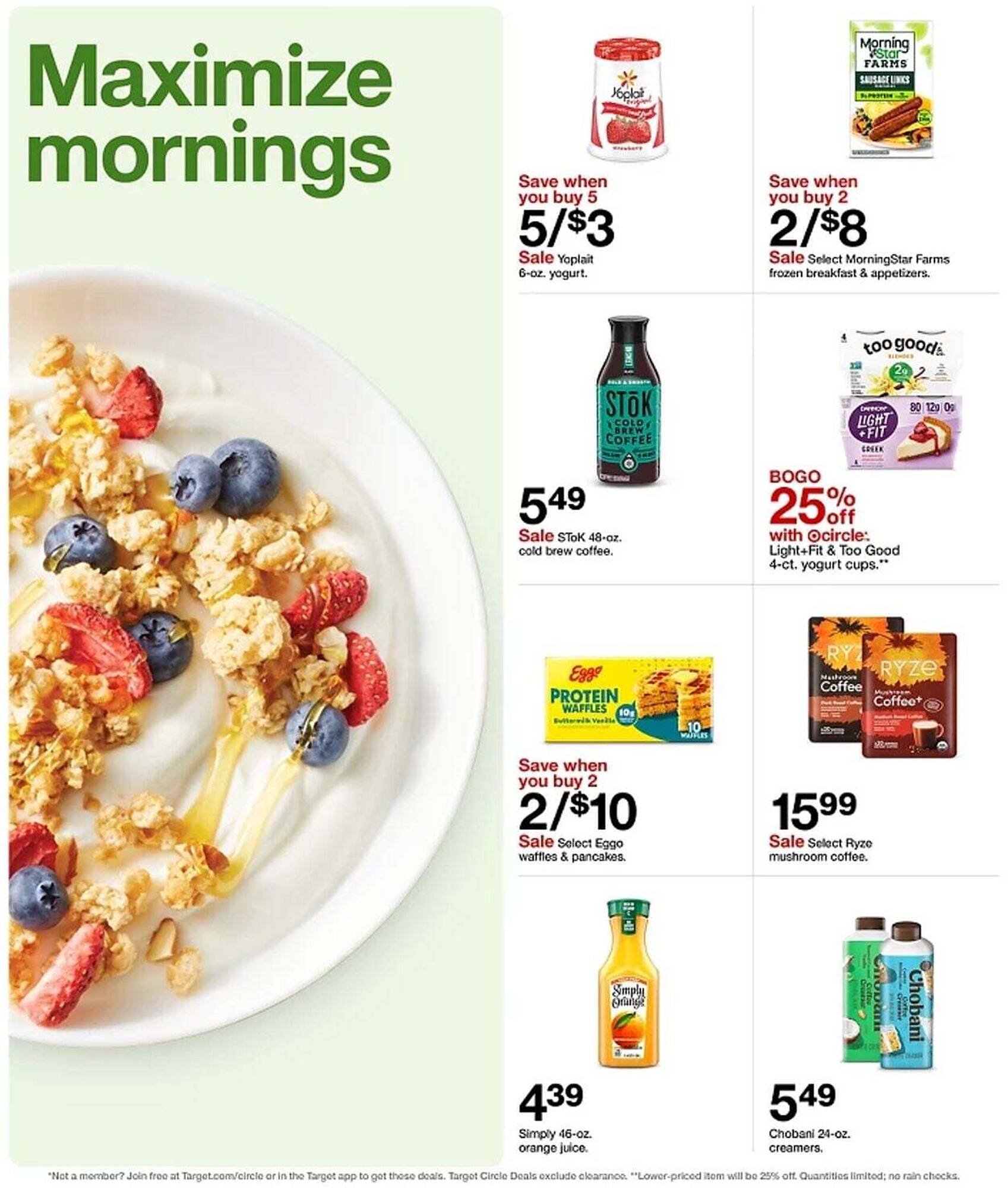 Target weekly ad