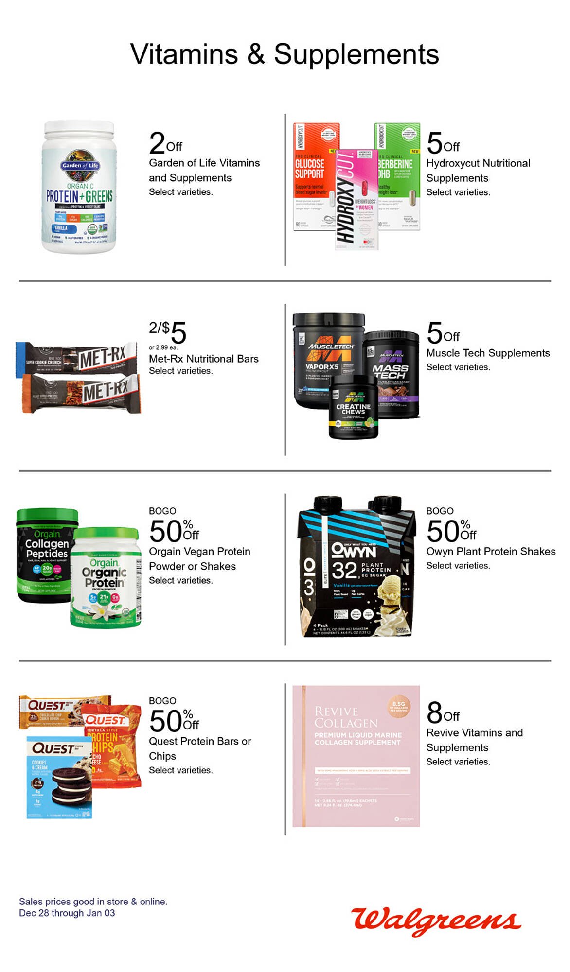 Walgreens weekly ad