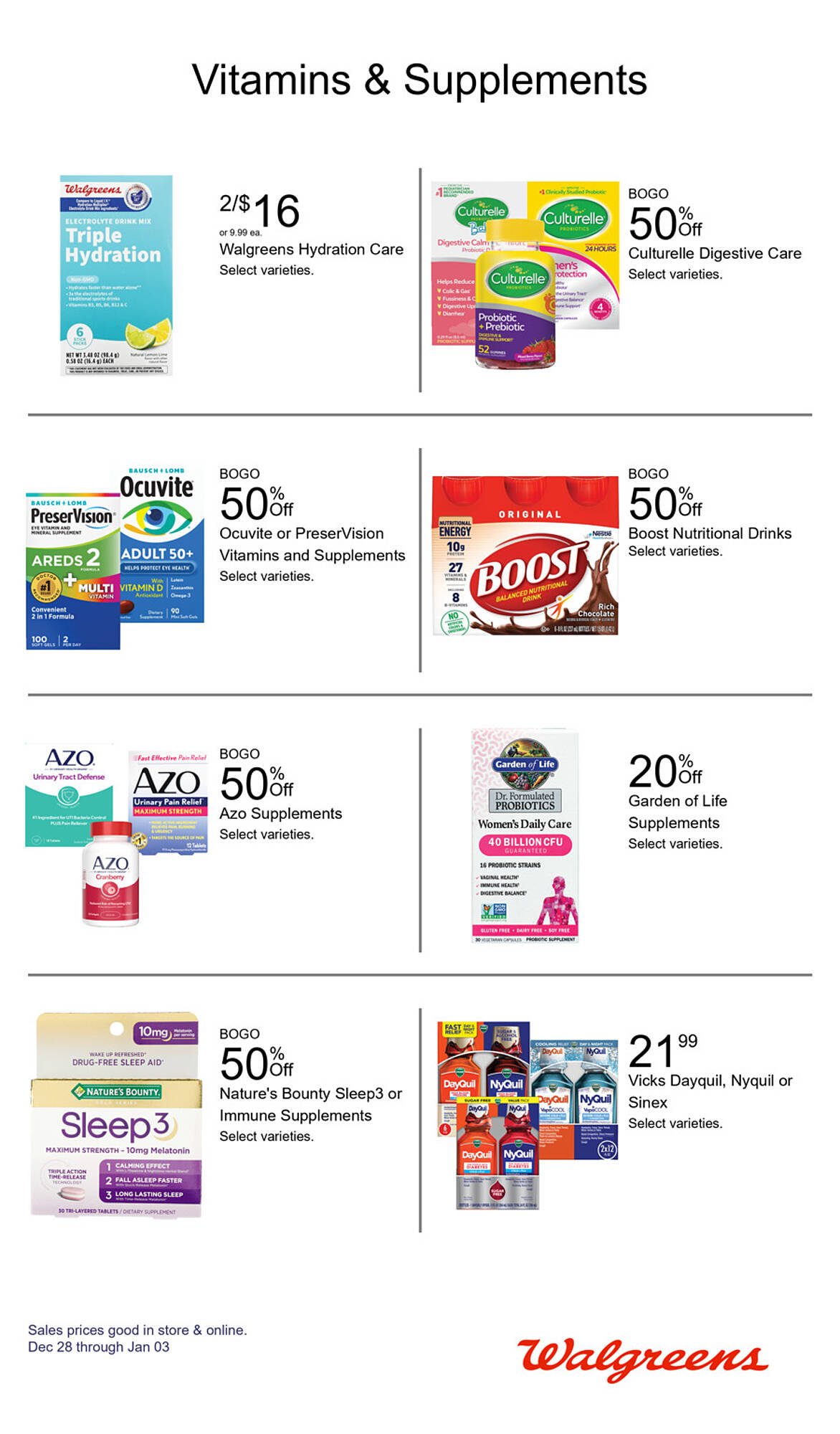 Walgreens weekly ad