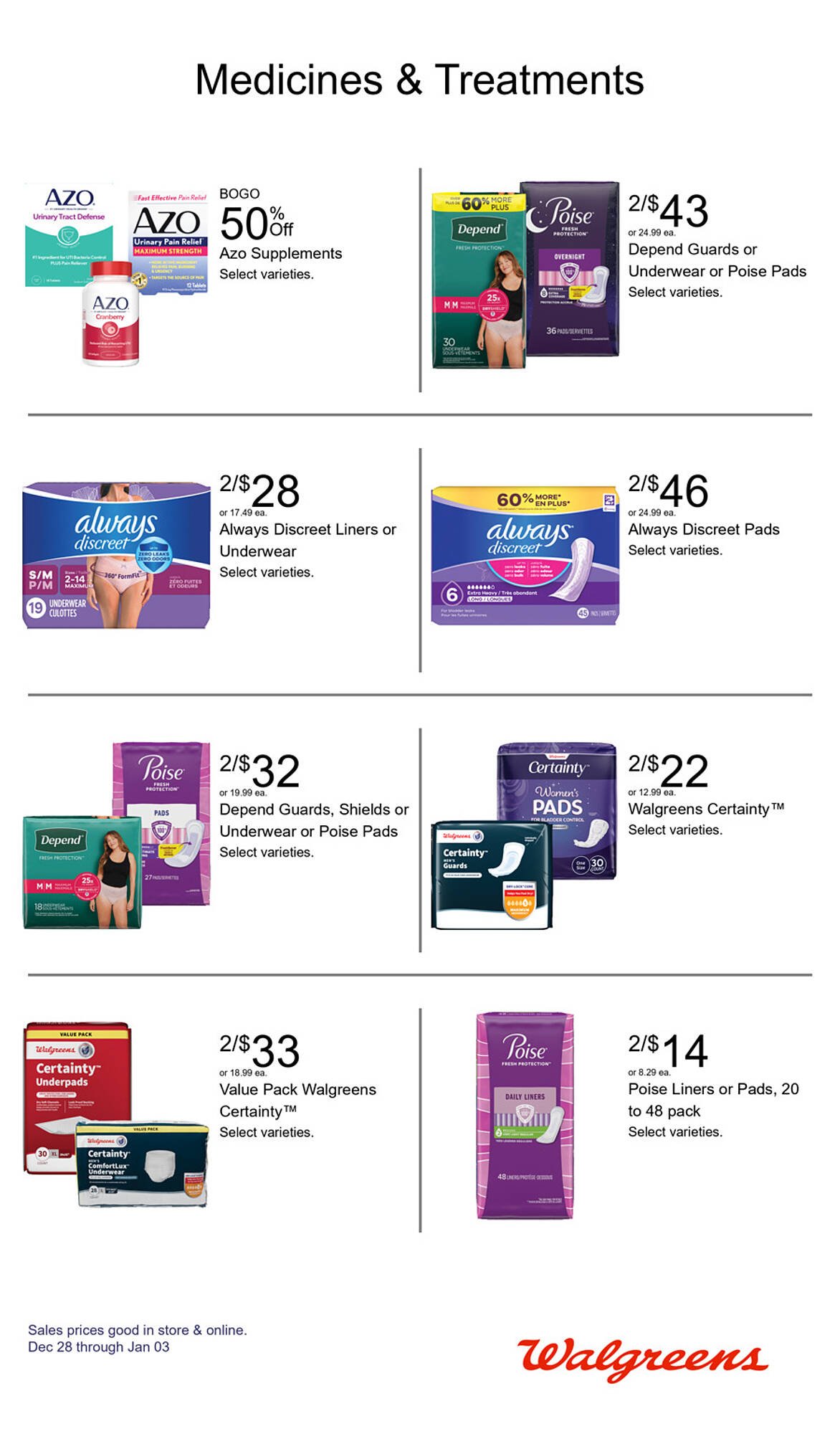 Walgreens weekly ad