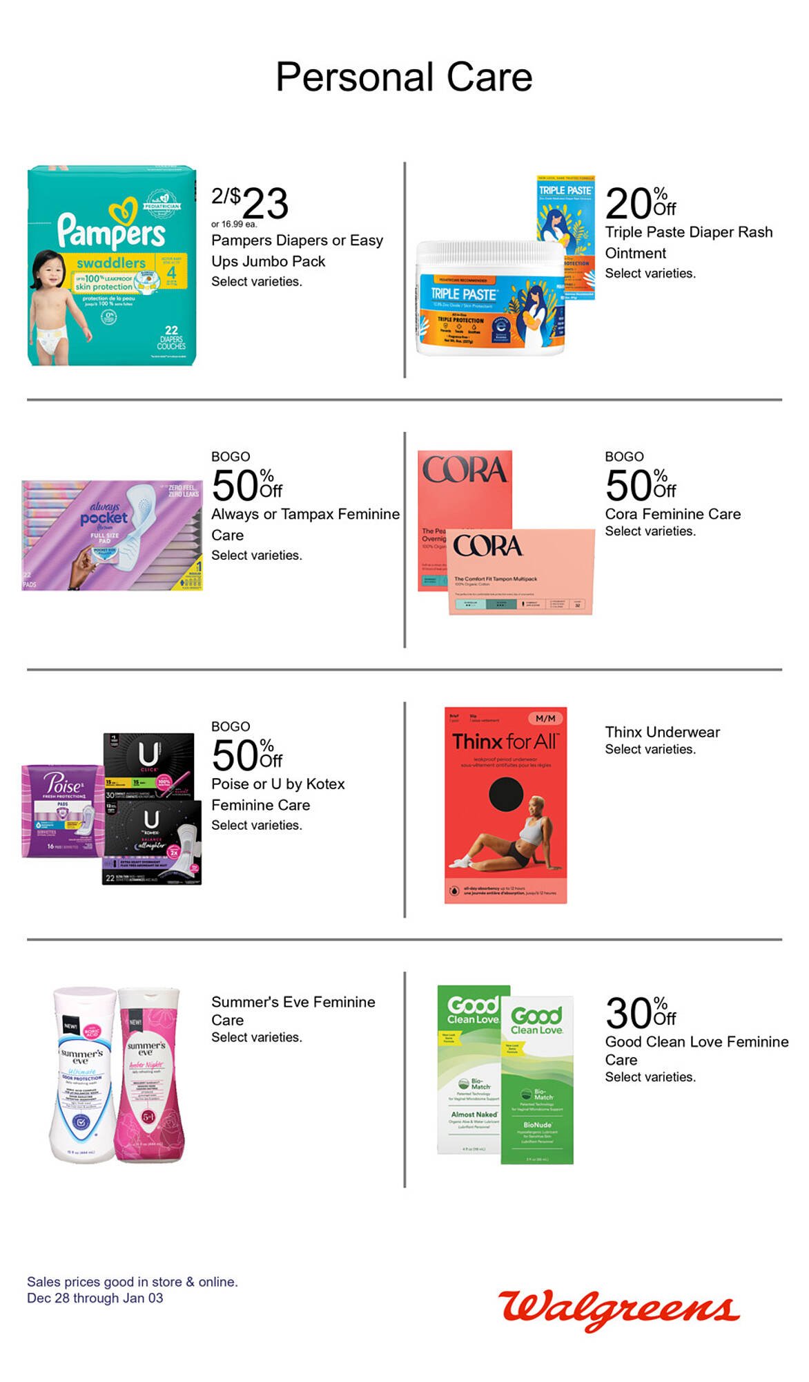 Walgreens weekly ad