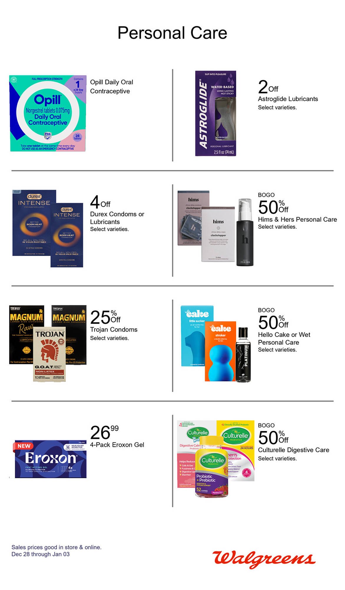 Walgreens weekly ad