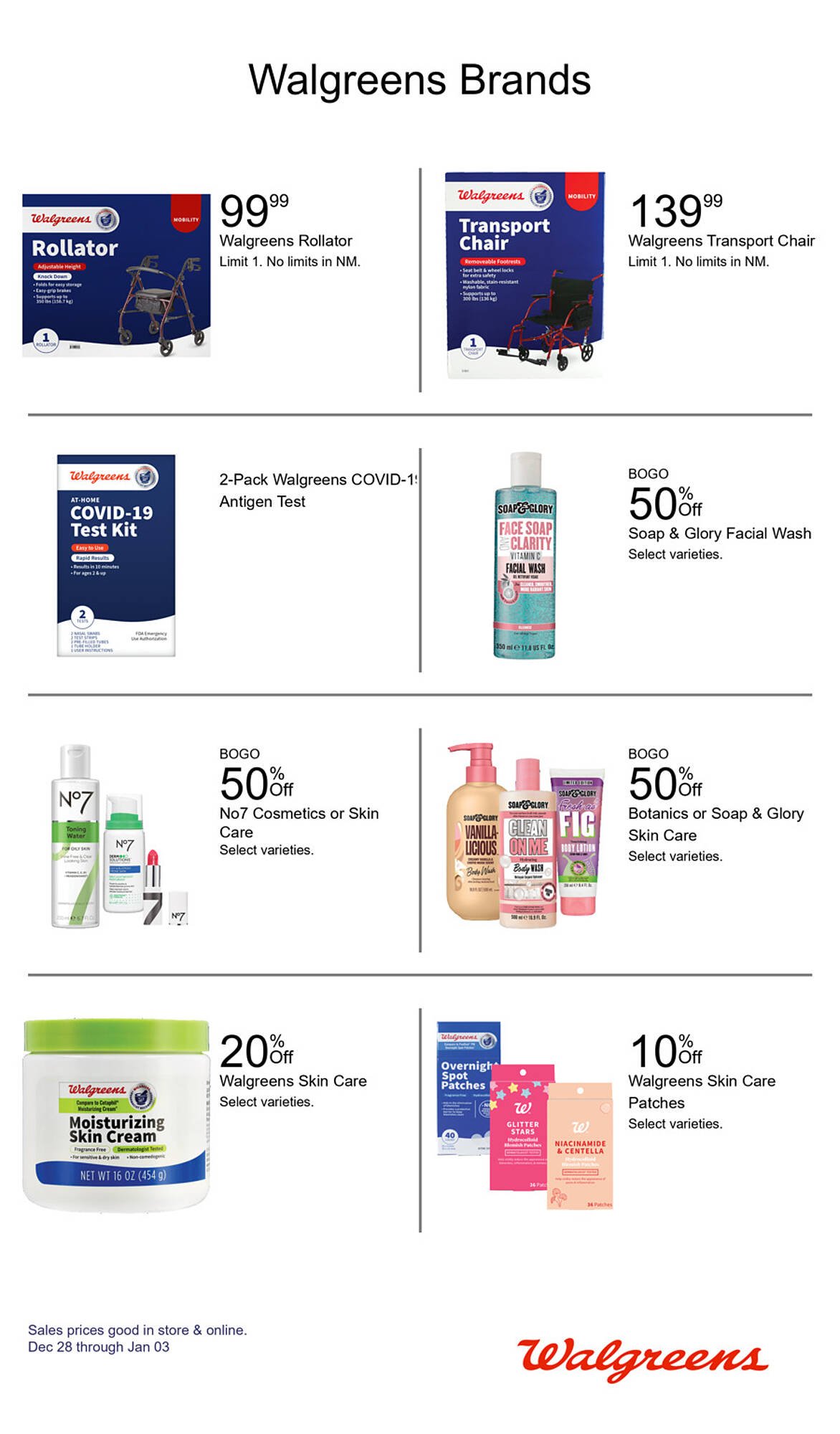 Walgreens weekly ad