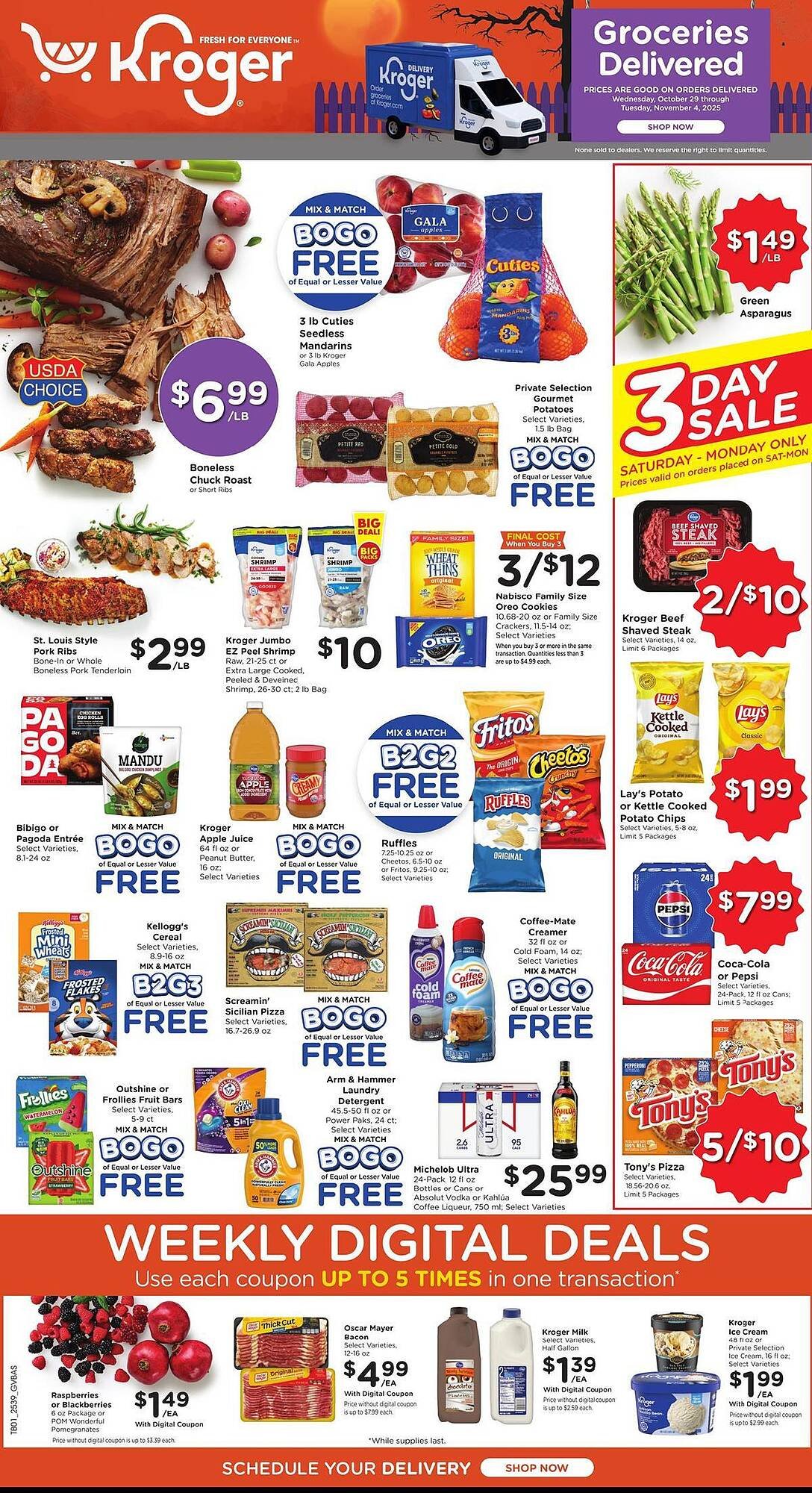 Kroger weekly ad (2025-10-29 - 2025-11-04) | 1