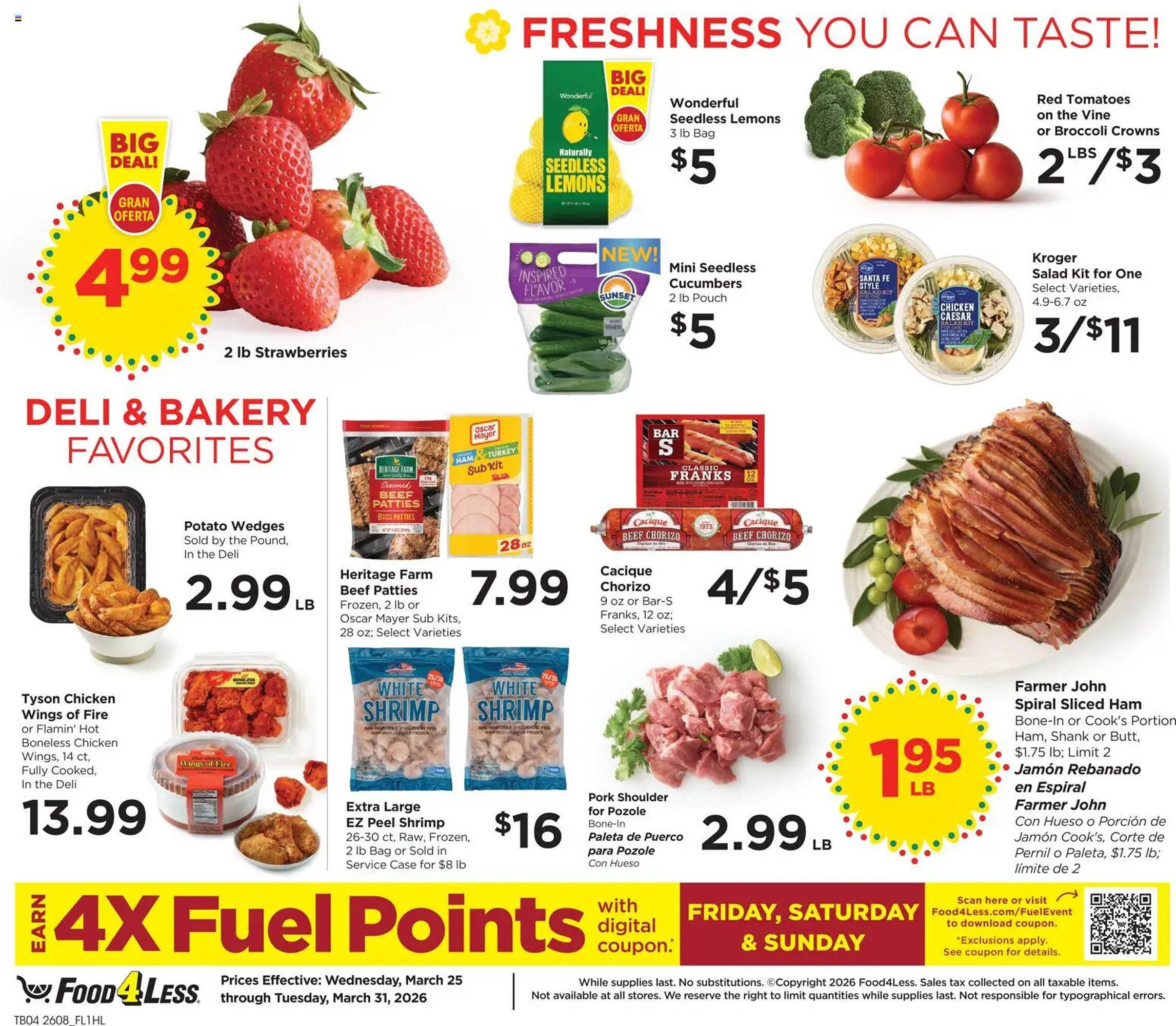 Food 4 Less weekly ad