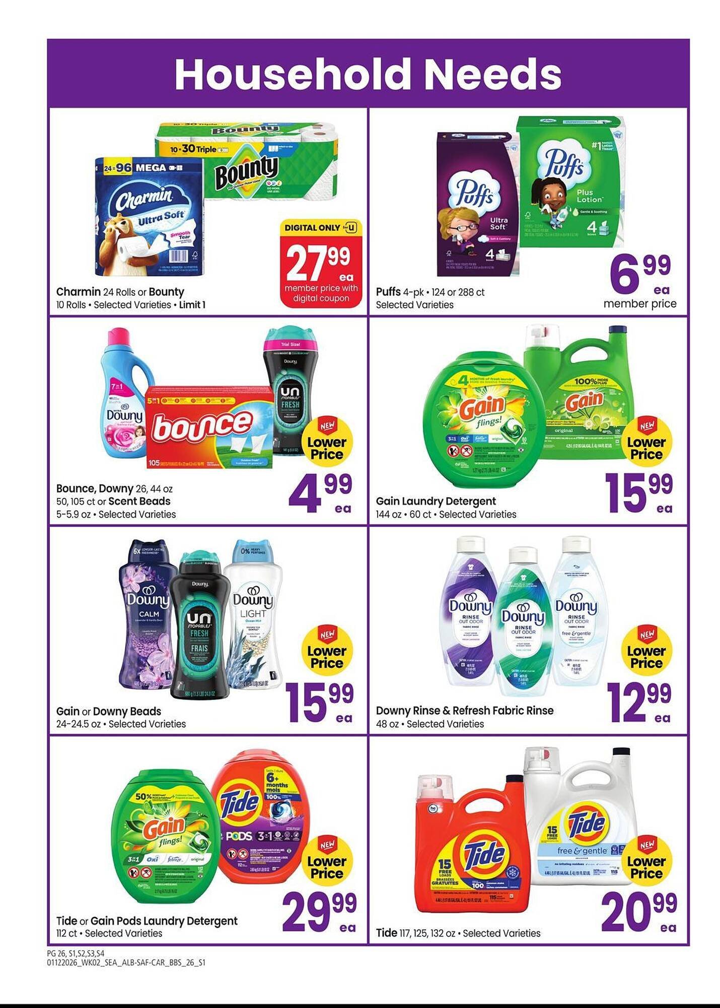 Safeway weekly ad