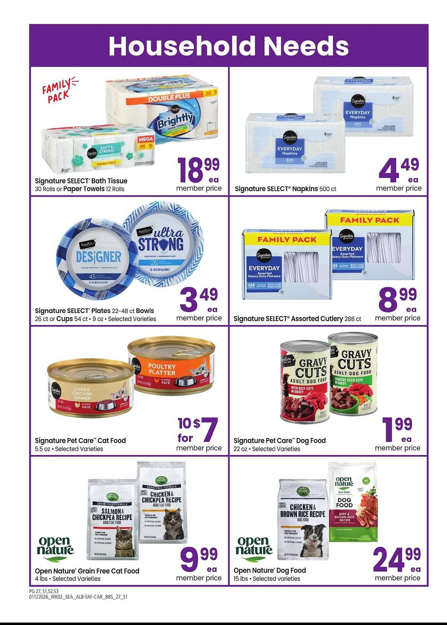 Safeway weekly ad