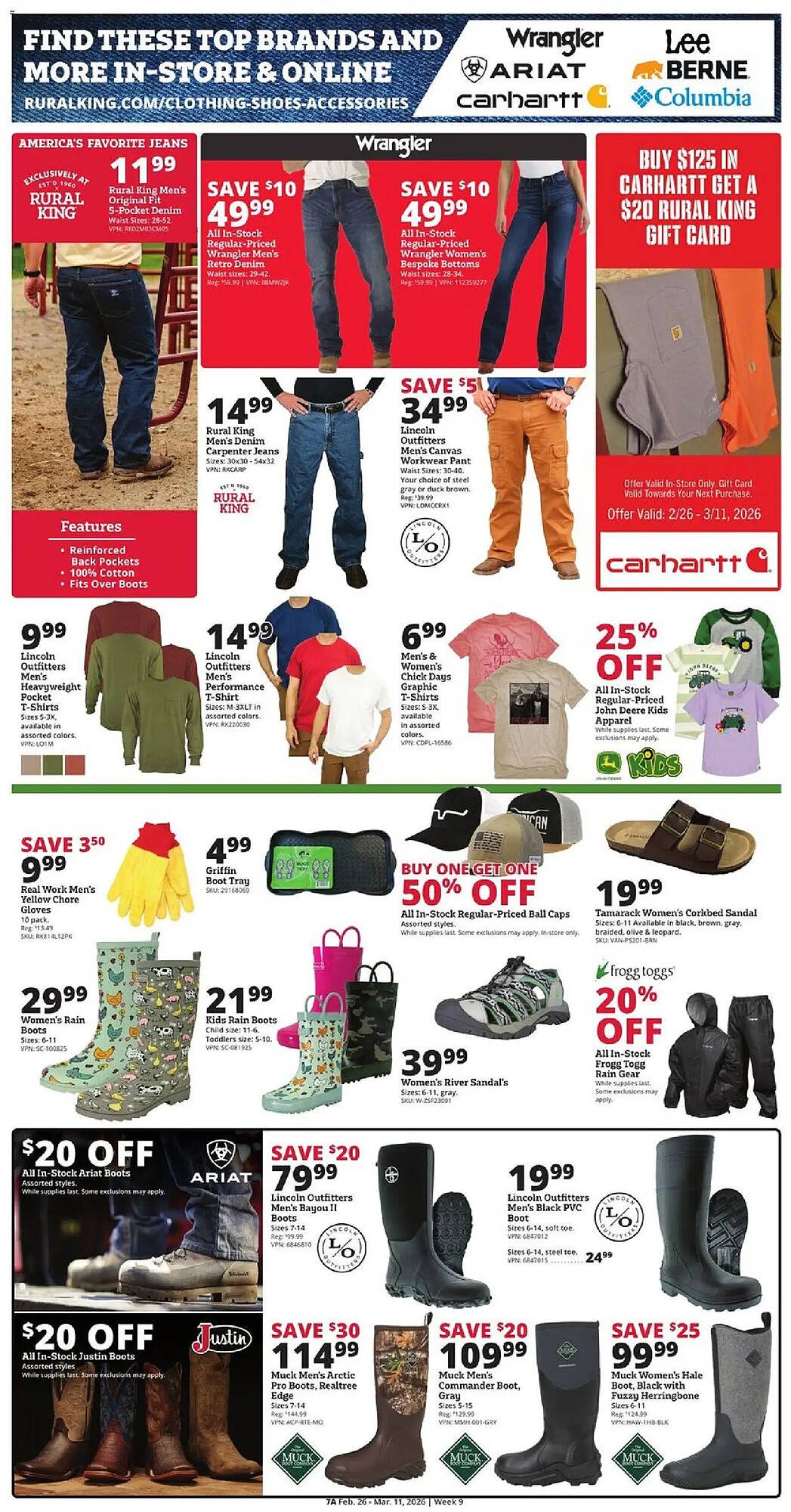 Rural King weekly ad