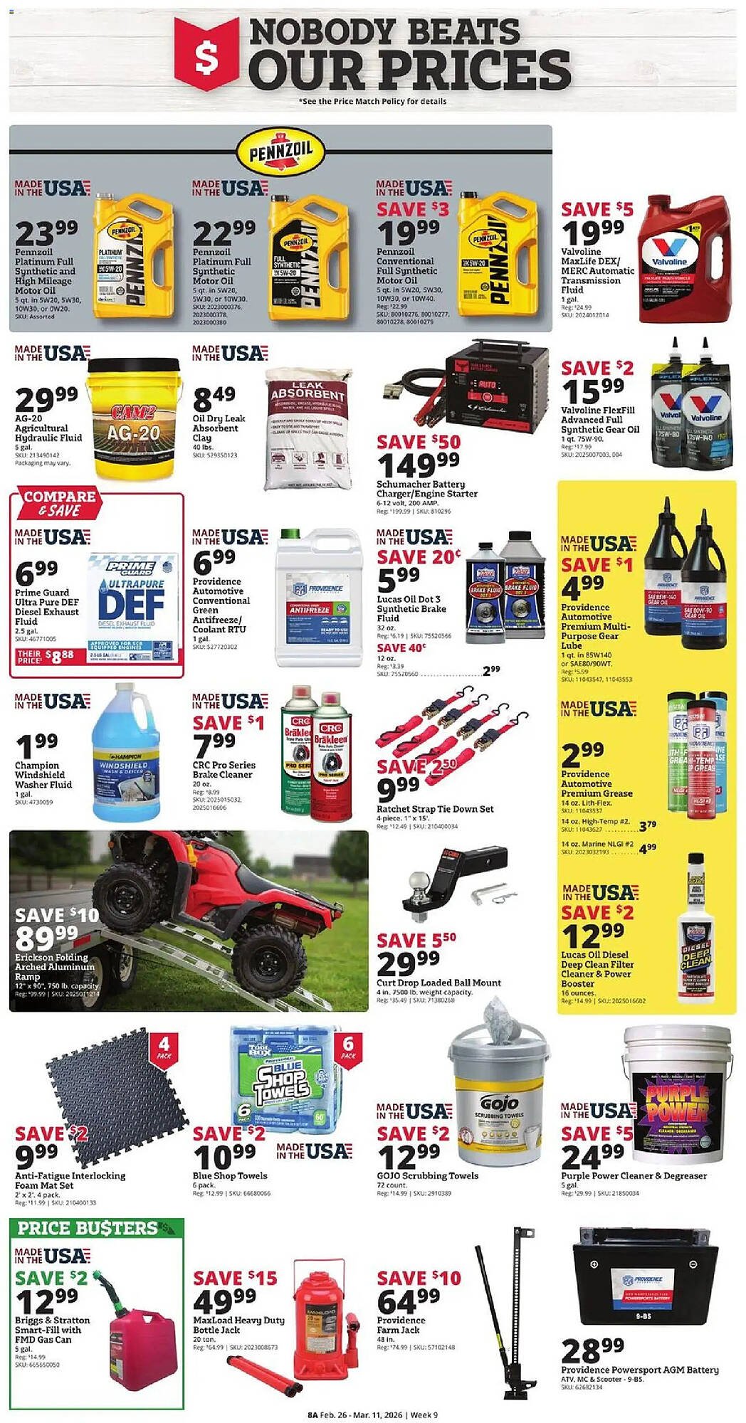 Rural King weekly ad
