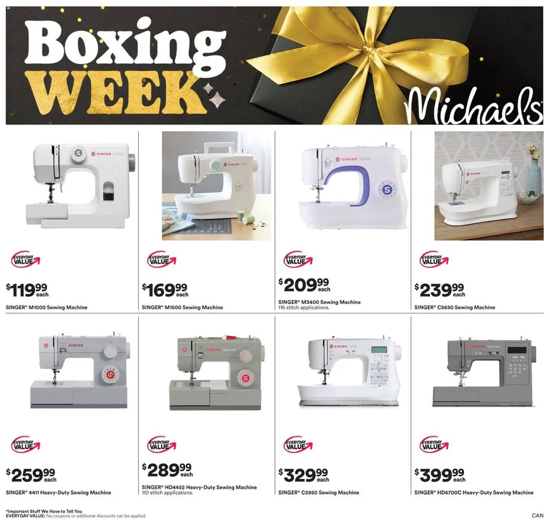 Michaels weekly ad