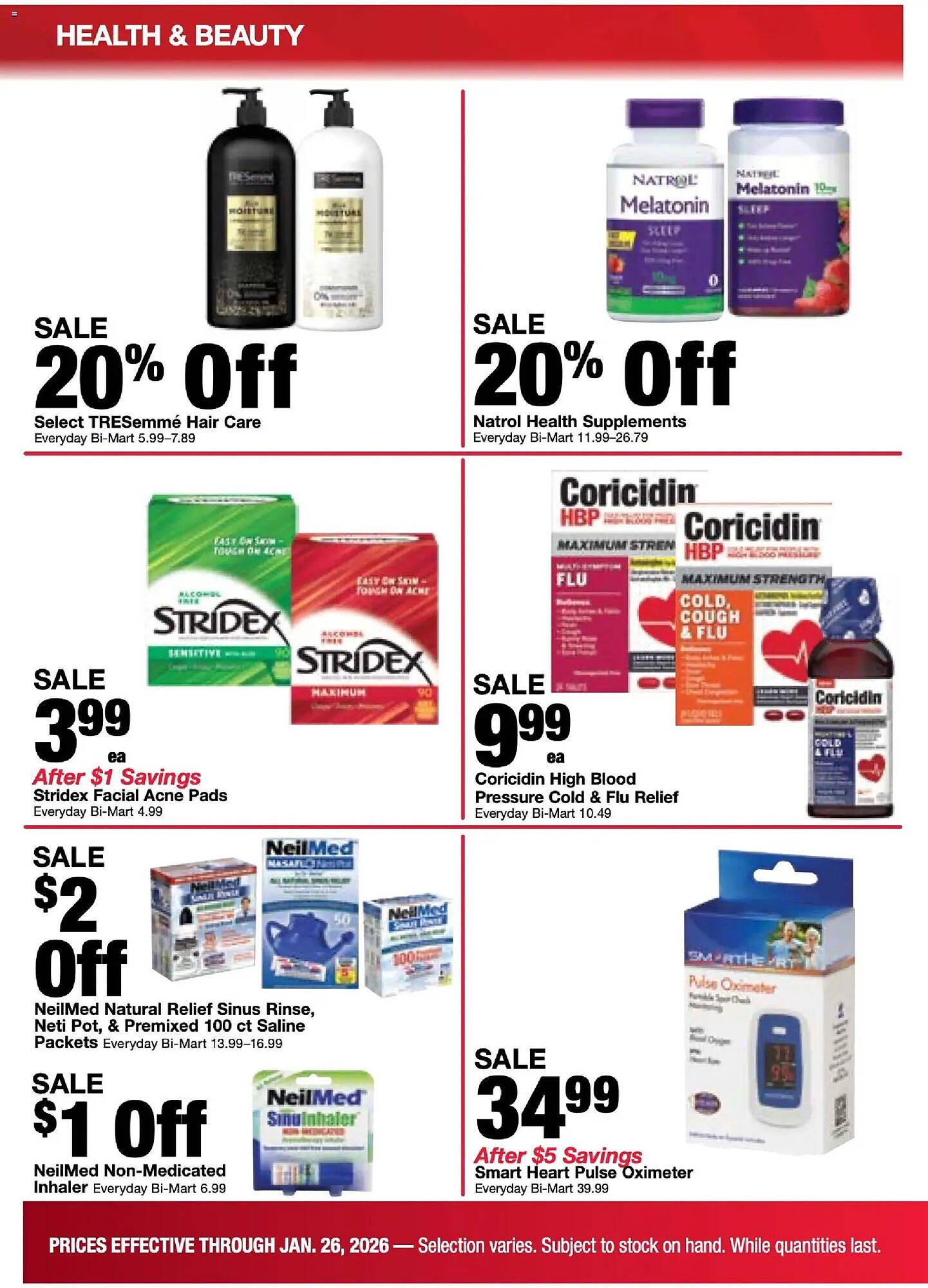 Bi-Mart weekly ad