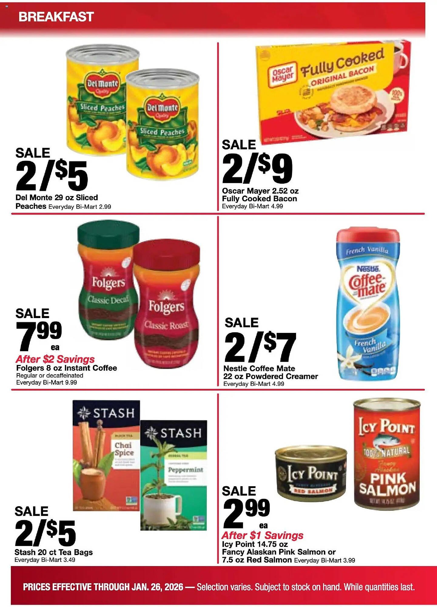 Bi-Mart weekly ad