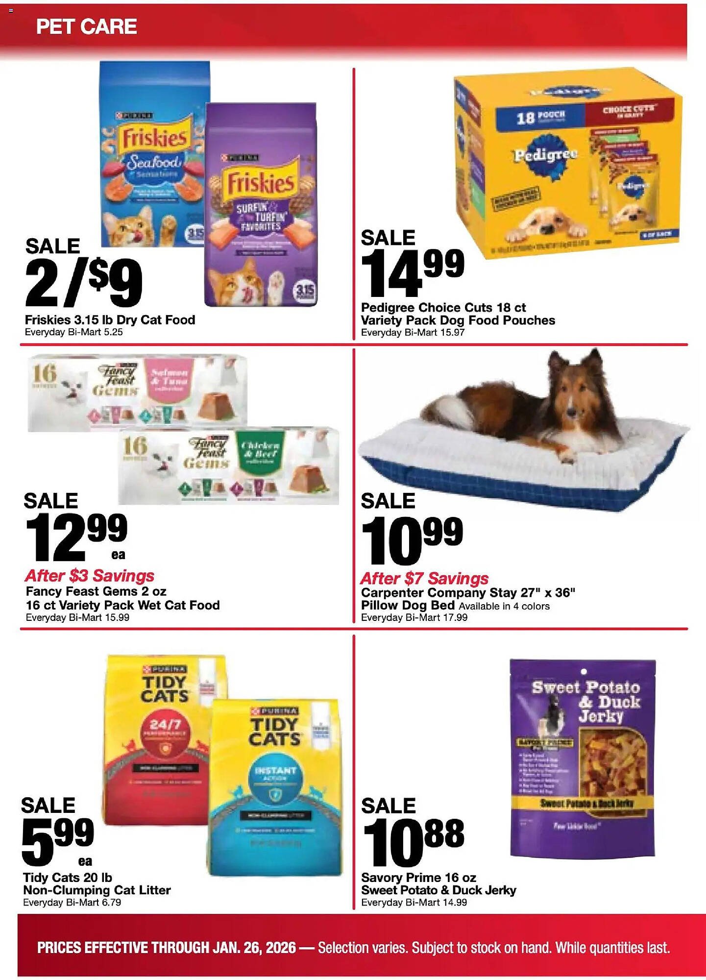 Bi-Mart weekly ad