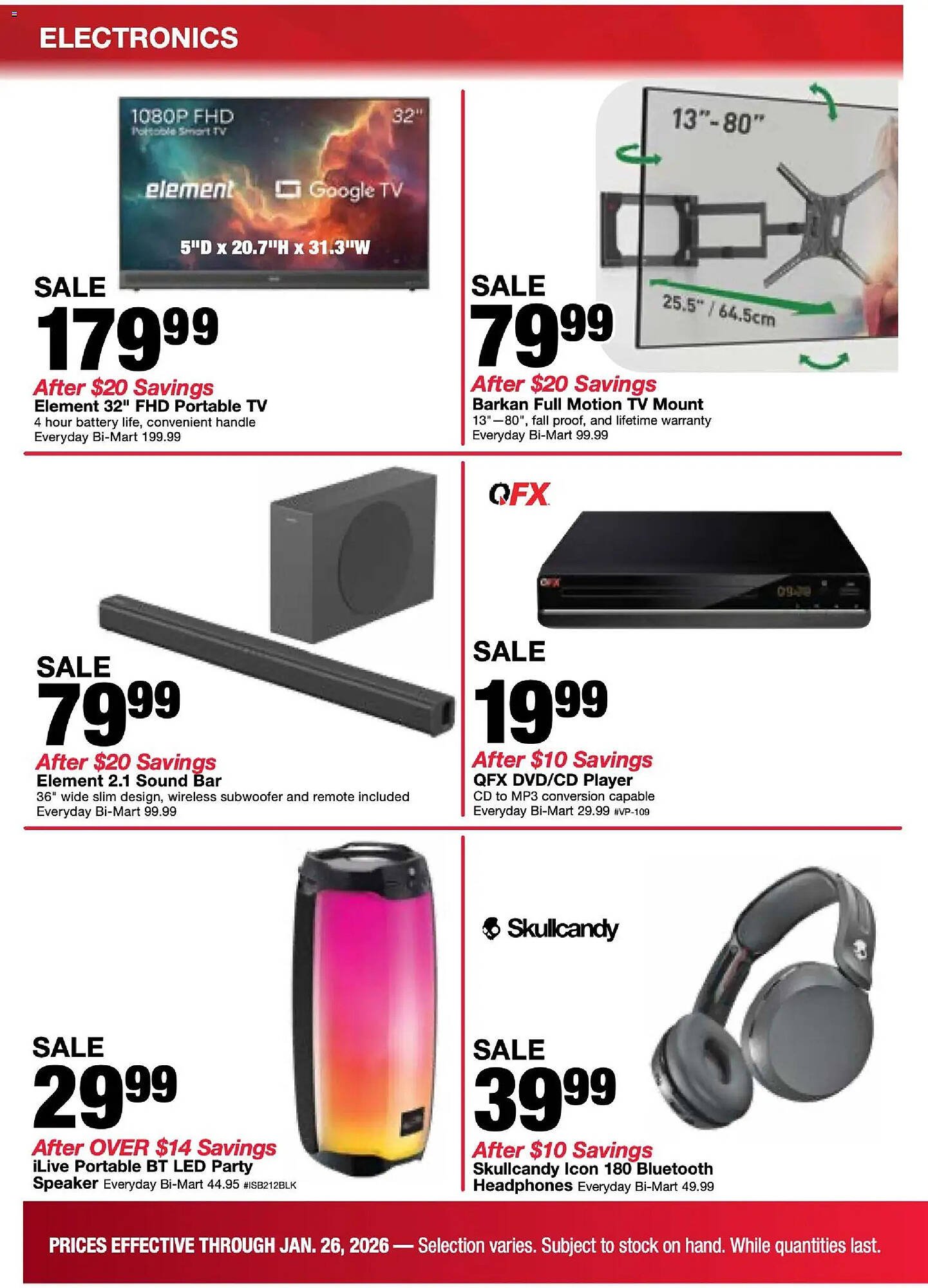 Bi-Mart weekly ad