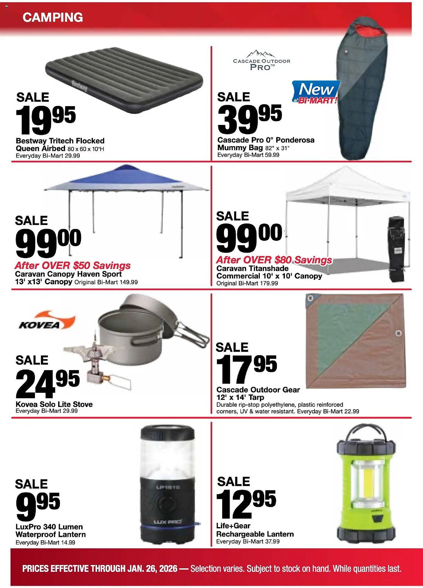 Bi-Mart weekly ad