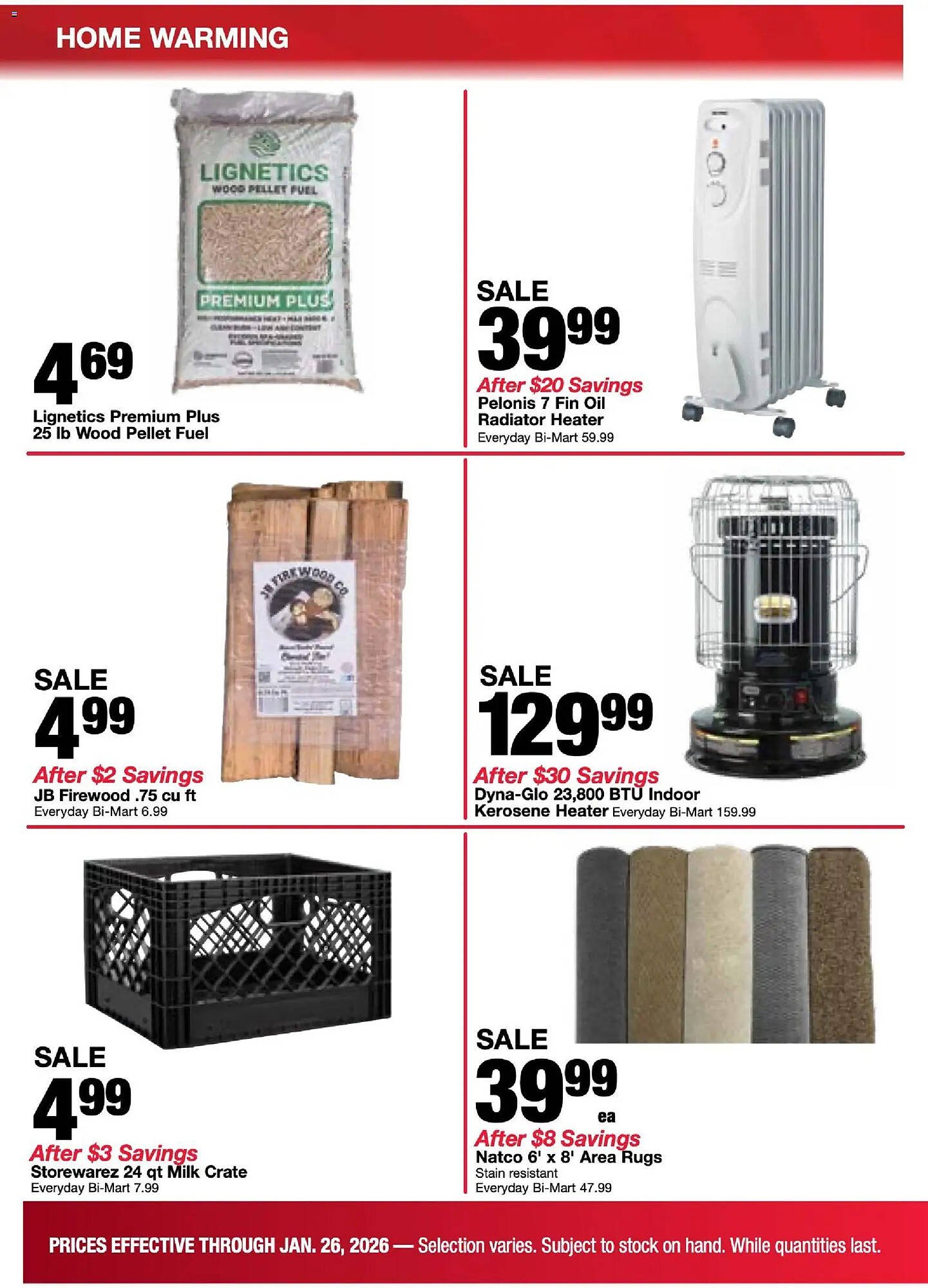 Bi-Mart weekly ad