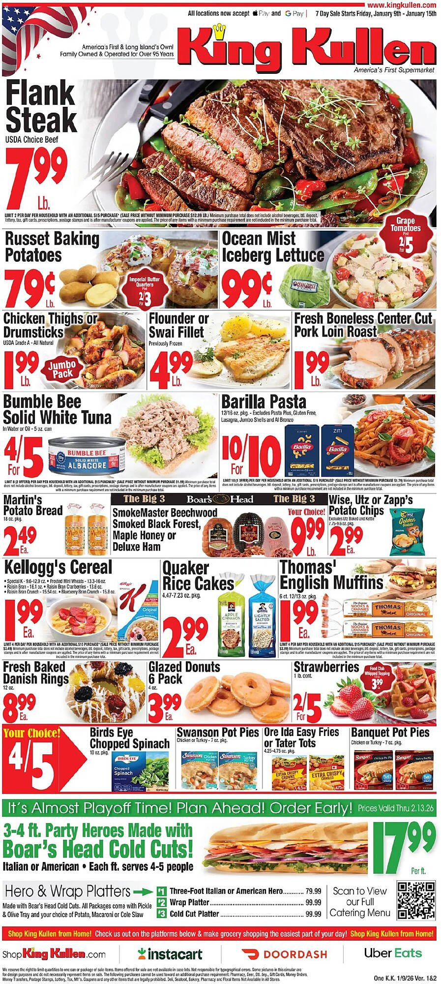 King Kullen weekly ad