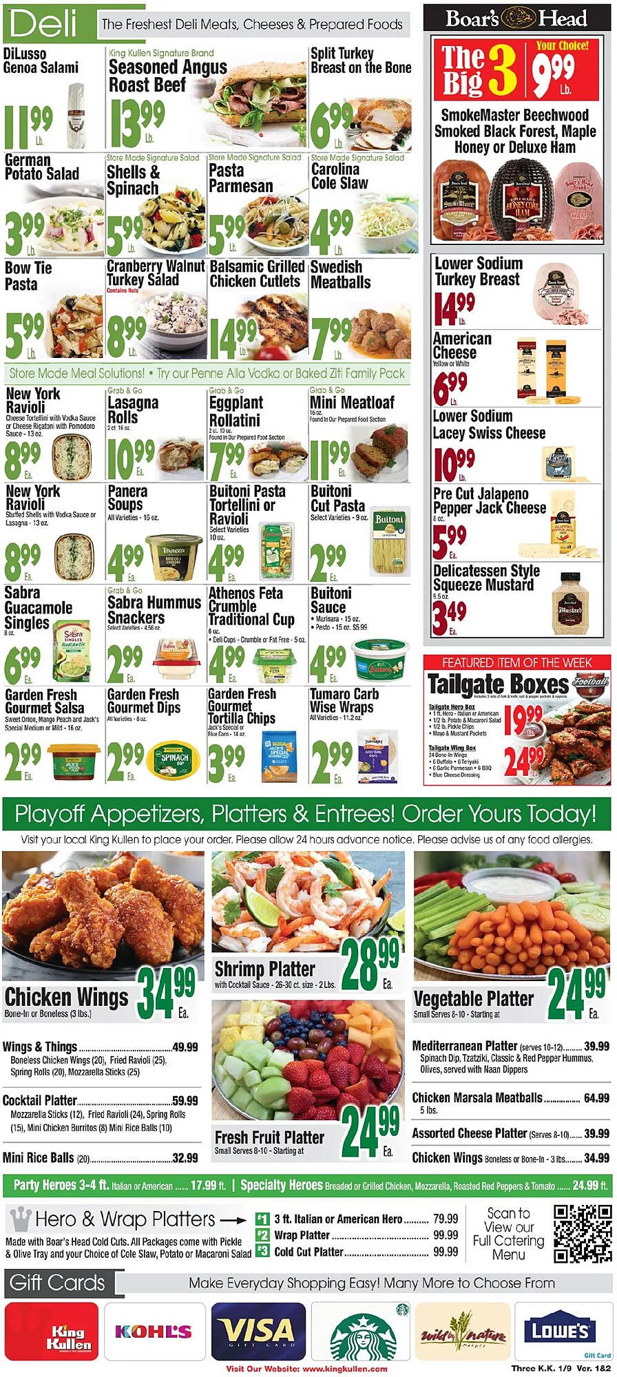 King Kullen weekly ad