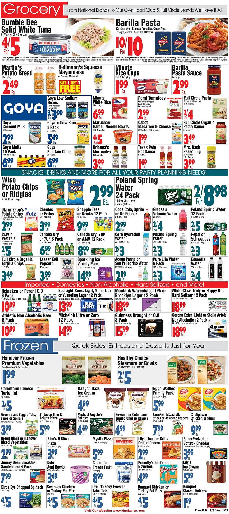 King Kullen weekly ad