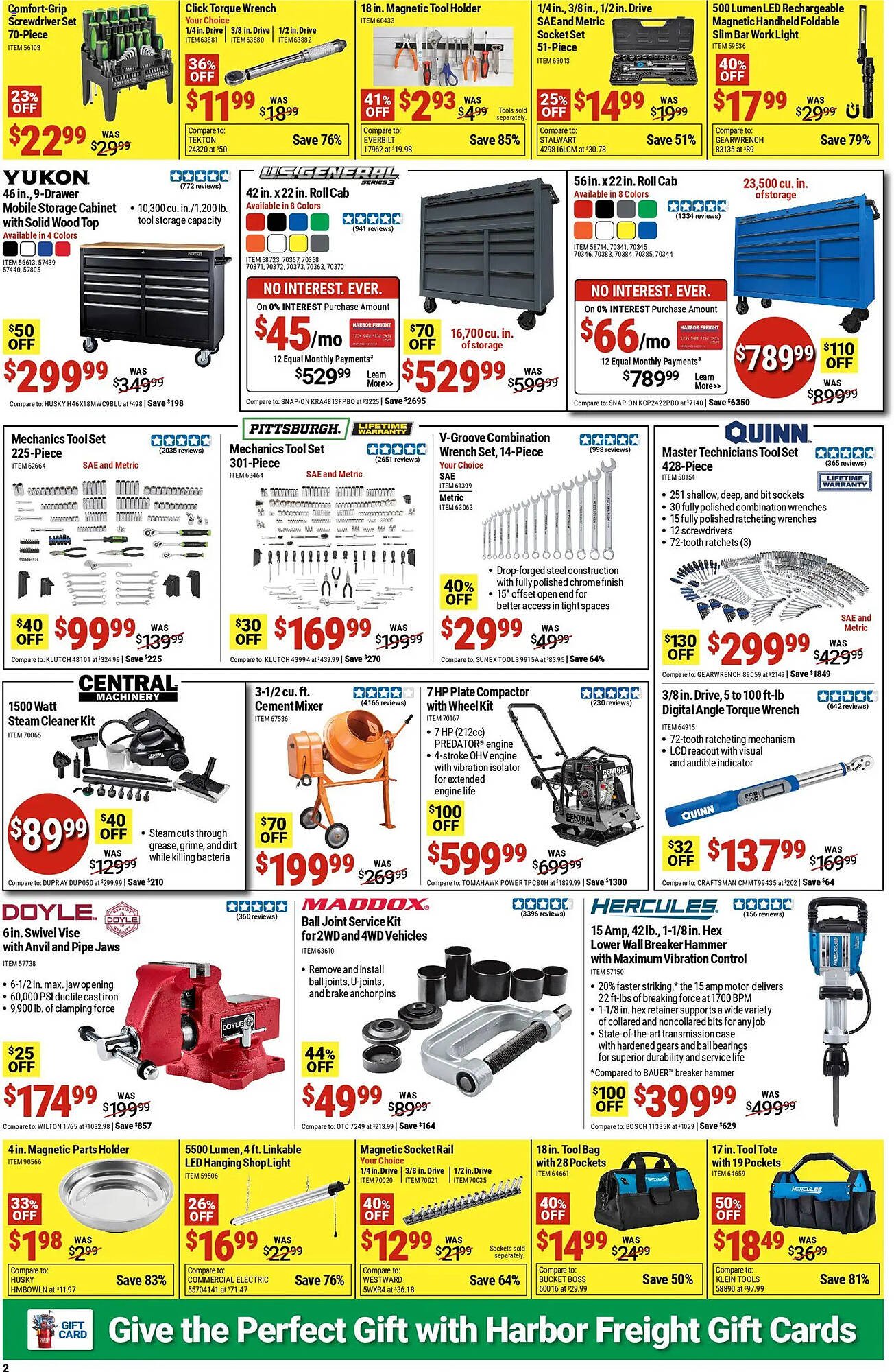 Harbor Freight Tools weekly ad