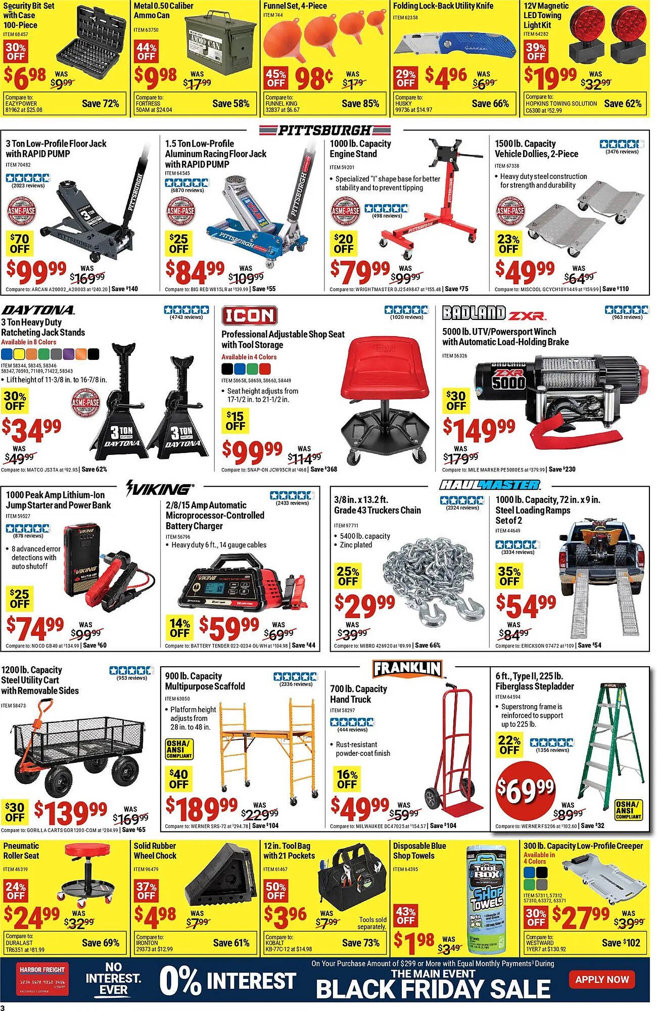 Harbor Freight Tools weekly ad
