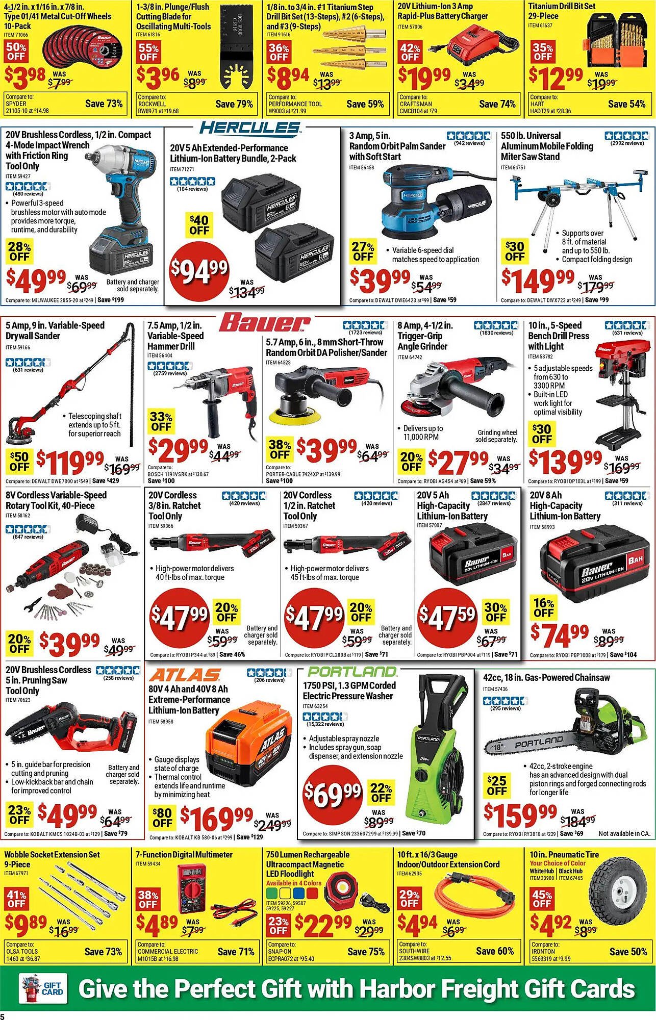 Harbor Freight Tools weekly ad