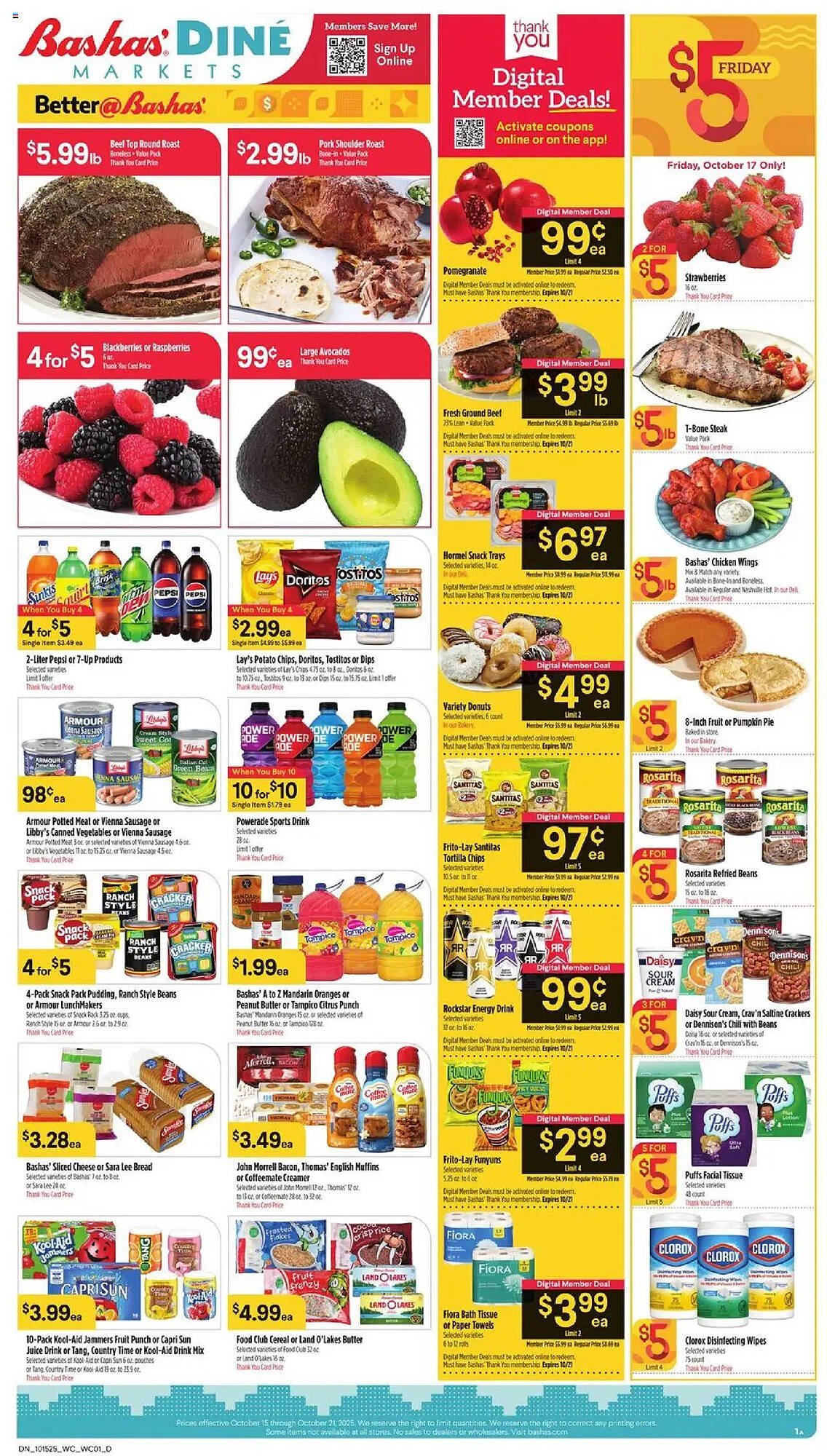 Bashas&#039; weekly ad (2025-10-15 - 2025-10-21) | 1