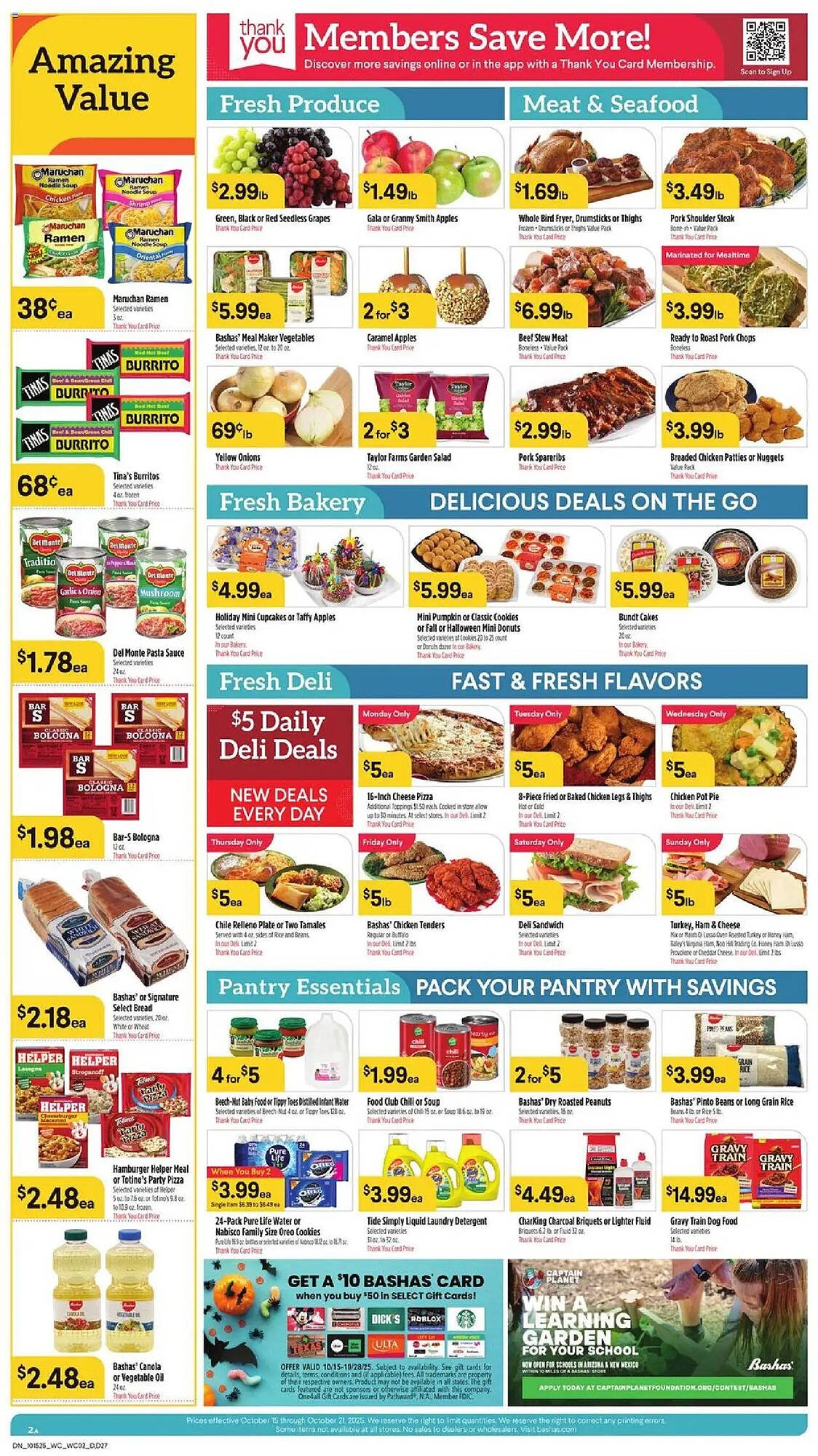 Bashas&#039; weekly ad (2025-10-15 - 2025-10-21) | 2