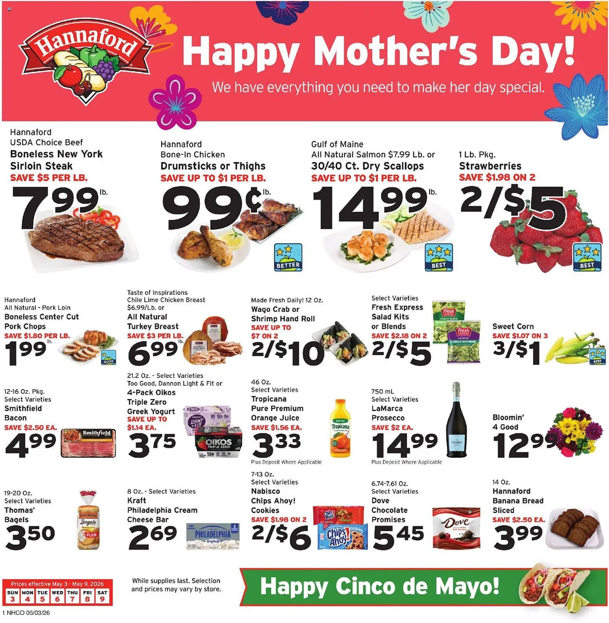 Hannaford flyer